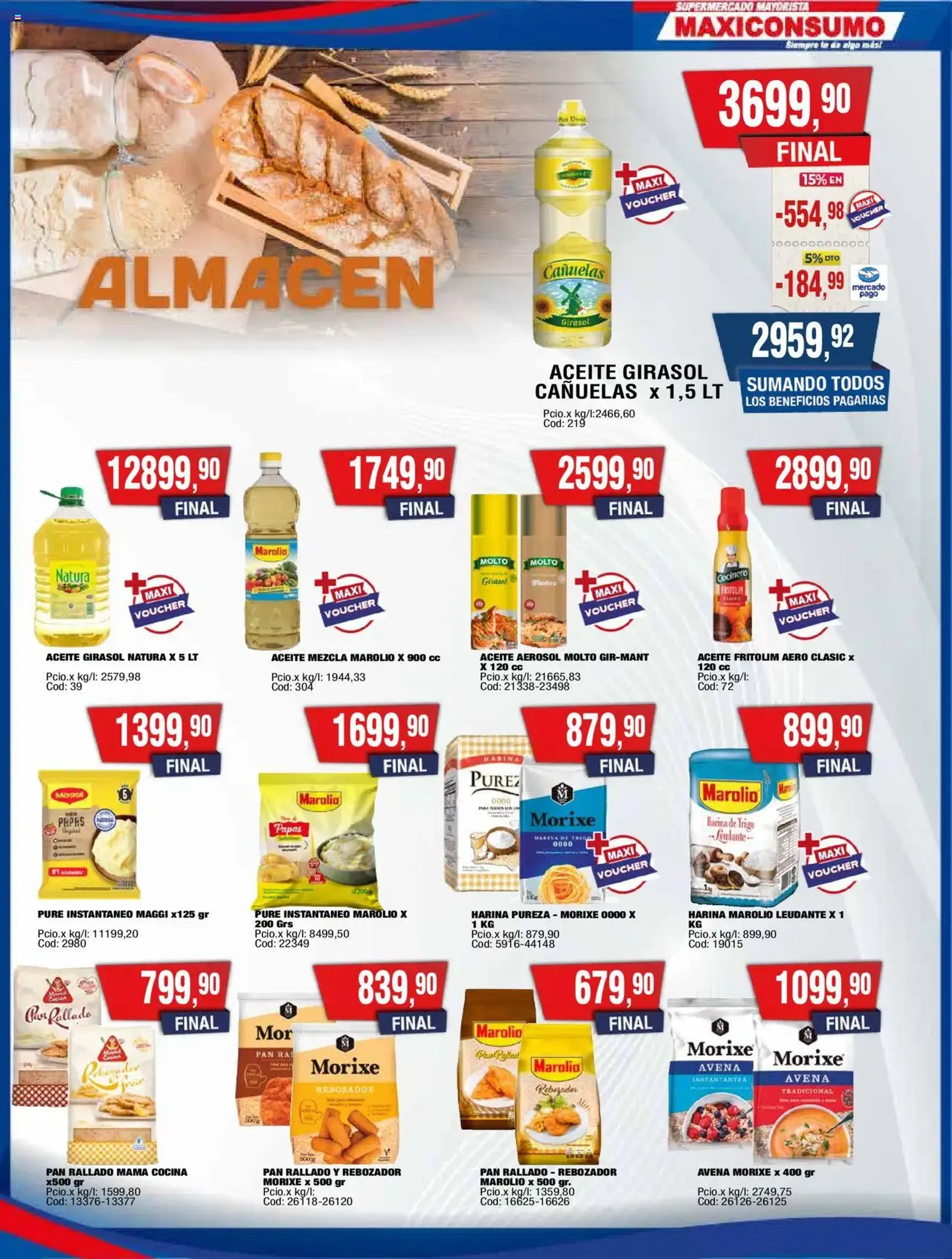 Maxiconsumo ofertas - folleto válido desde 06/10/2025 página 3 de 33 Maxiconsumo ofertas - folleto válido desde 06/10/2025 página 3 de 33