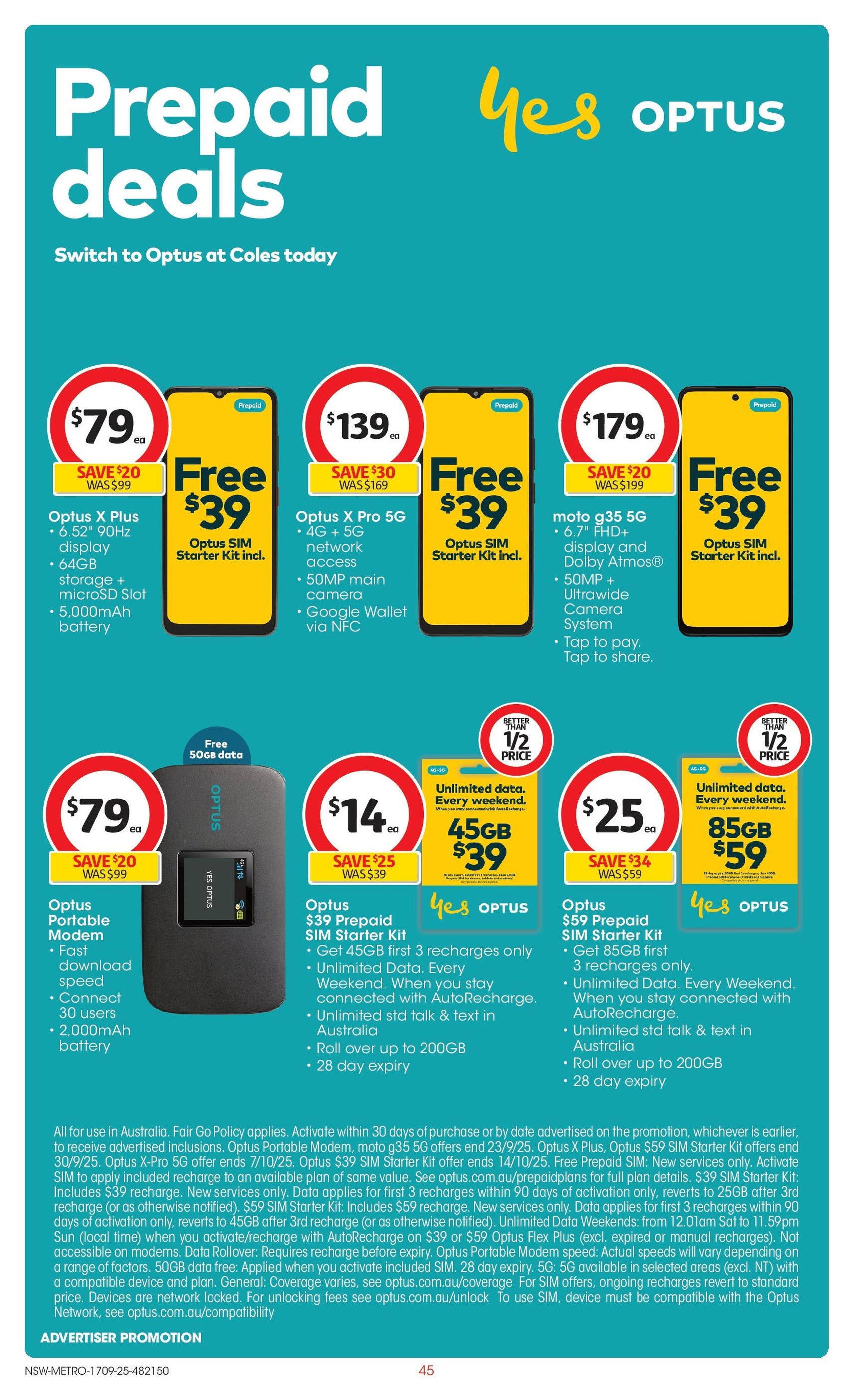 Coles Catalogue NSW - valid flyer from 17/09/2025, page 45 of 47