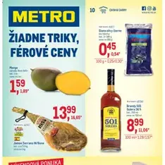 Metro leták - náhľad letáku platný od 22.04.2026
