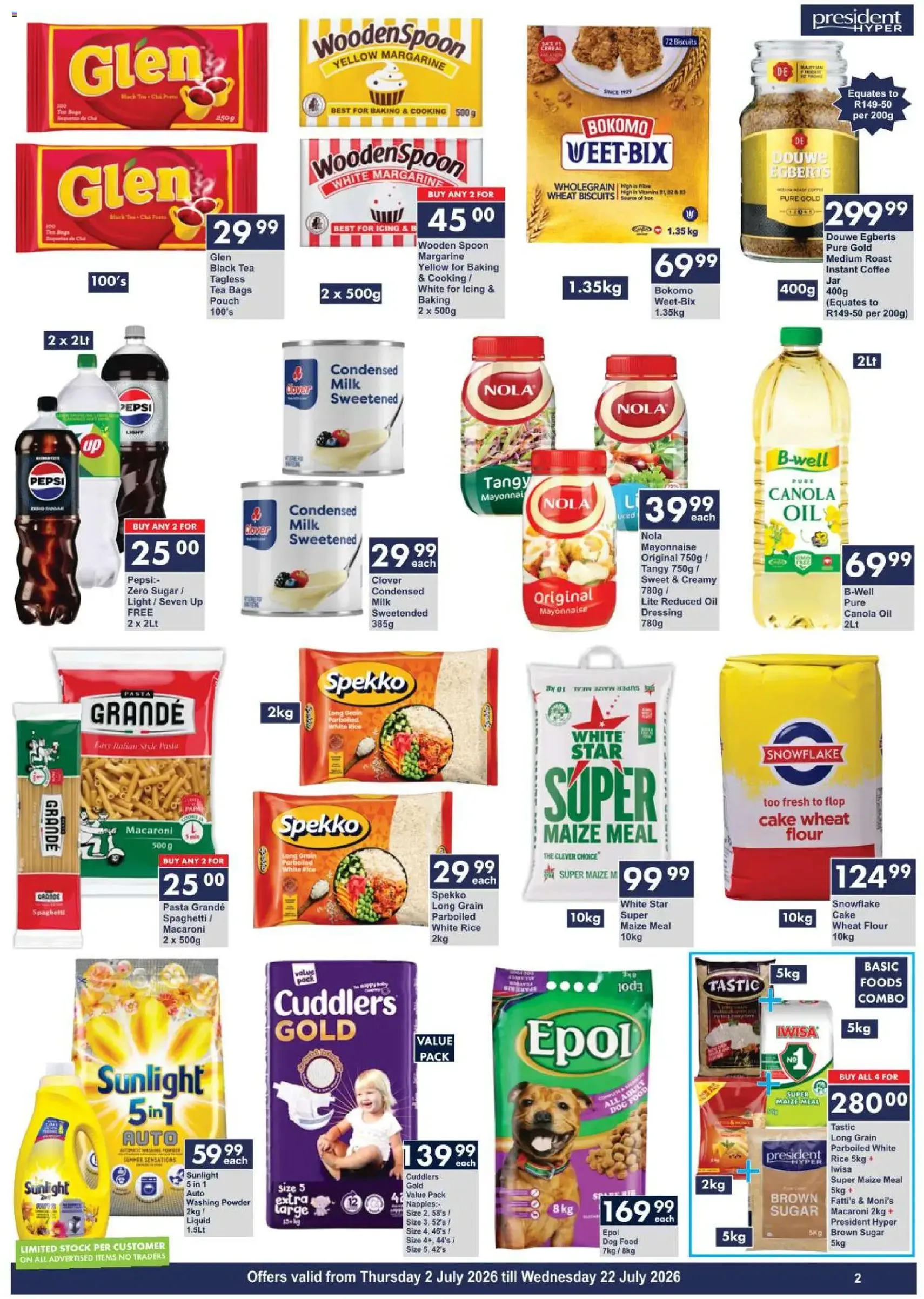 President Hyper Specials - valid flyer from 02/07/2026, page 3 of 9