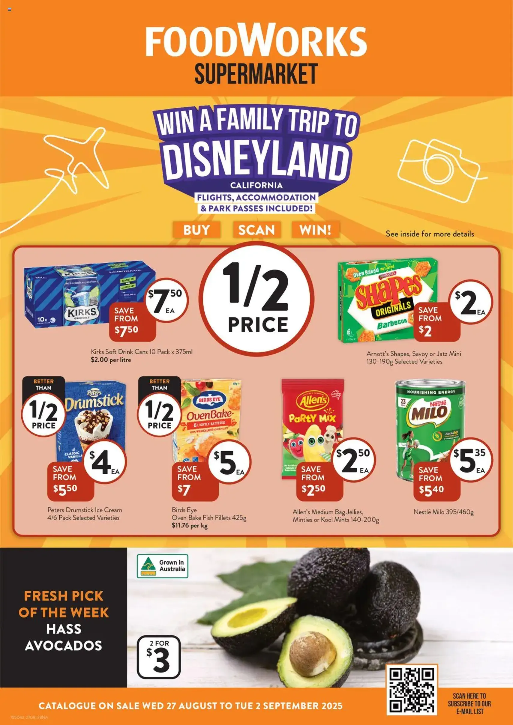 Foodworks - Catalogue NSW - valid flyer from 27/08/2025, page 1 of 38 Foodworks - Catalogue NSW - valid flyer from 27/08/2025, page 1 of 38
