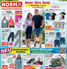 Norma Flugblatt - Prospekt Vorschau gültig ab 04.08.2025