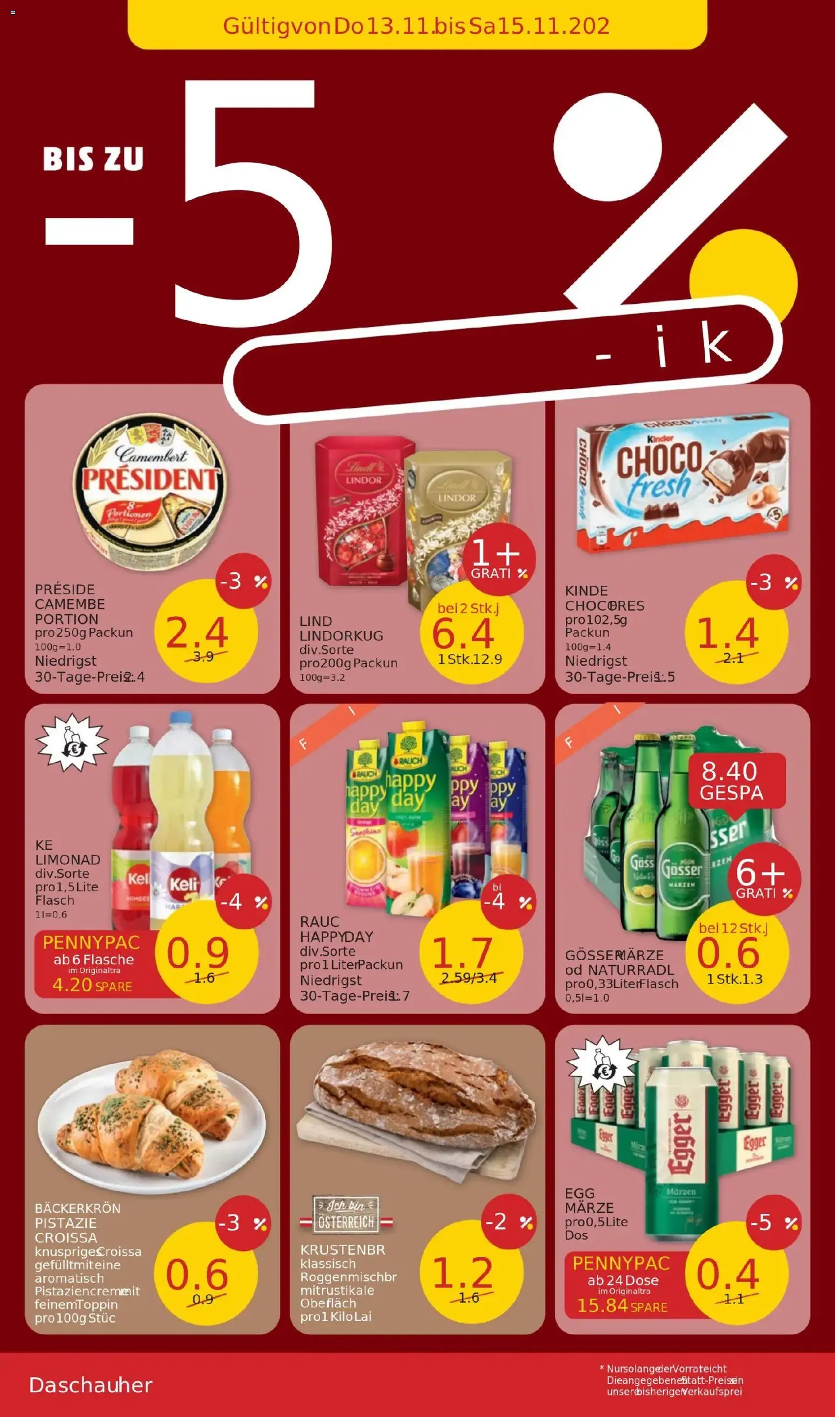 Penny Markt Flugblatt - Gültiger Prospekt ab 13.11.2025, Seite 2 von insgesamt 28