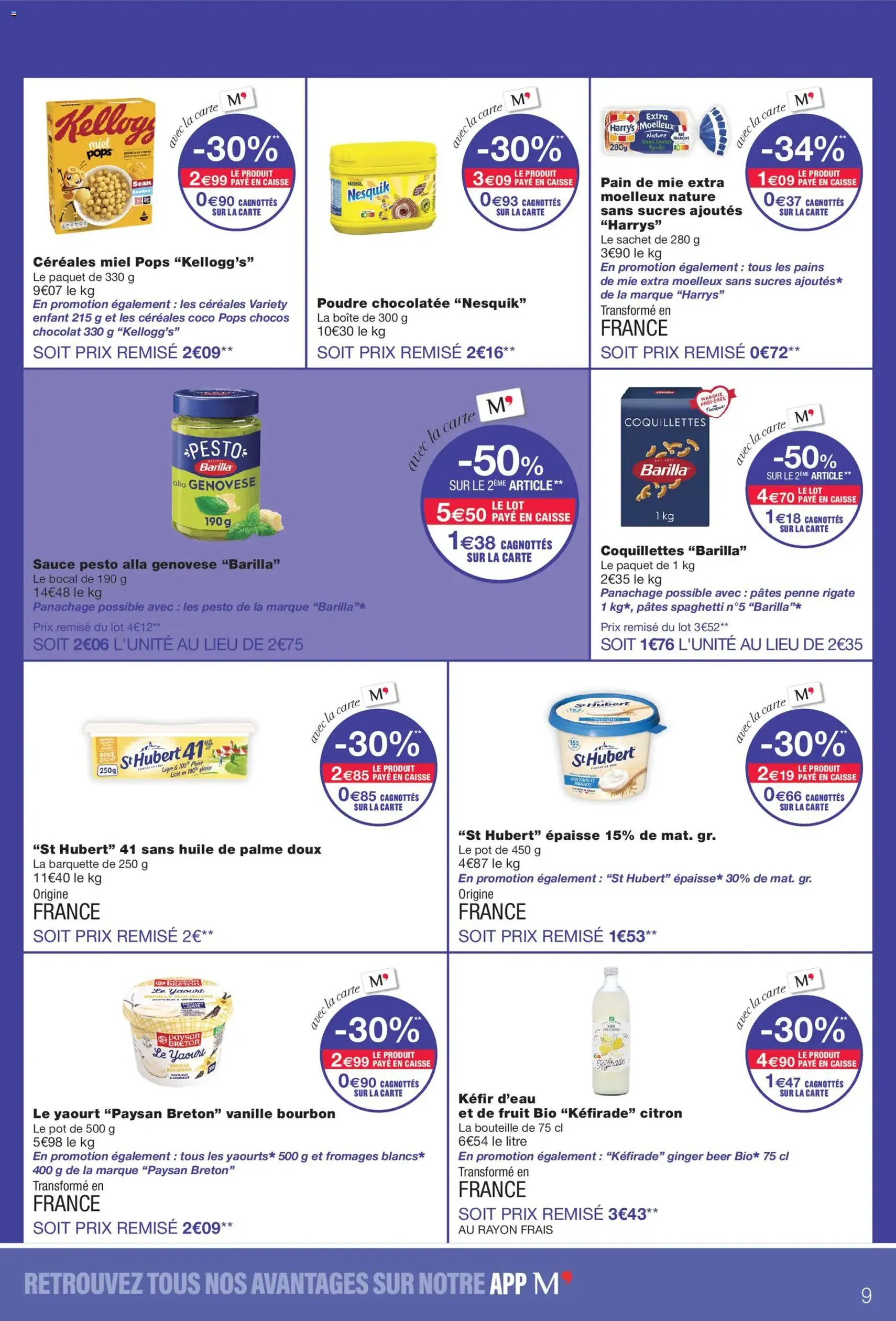Monoprix catalogue - brochure valable à partir du 28/07/2026, page 9 sur 52