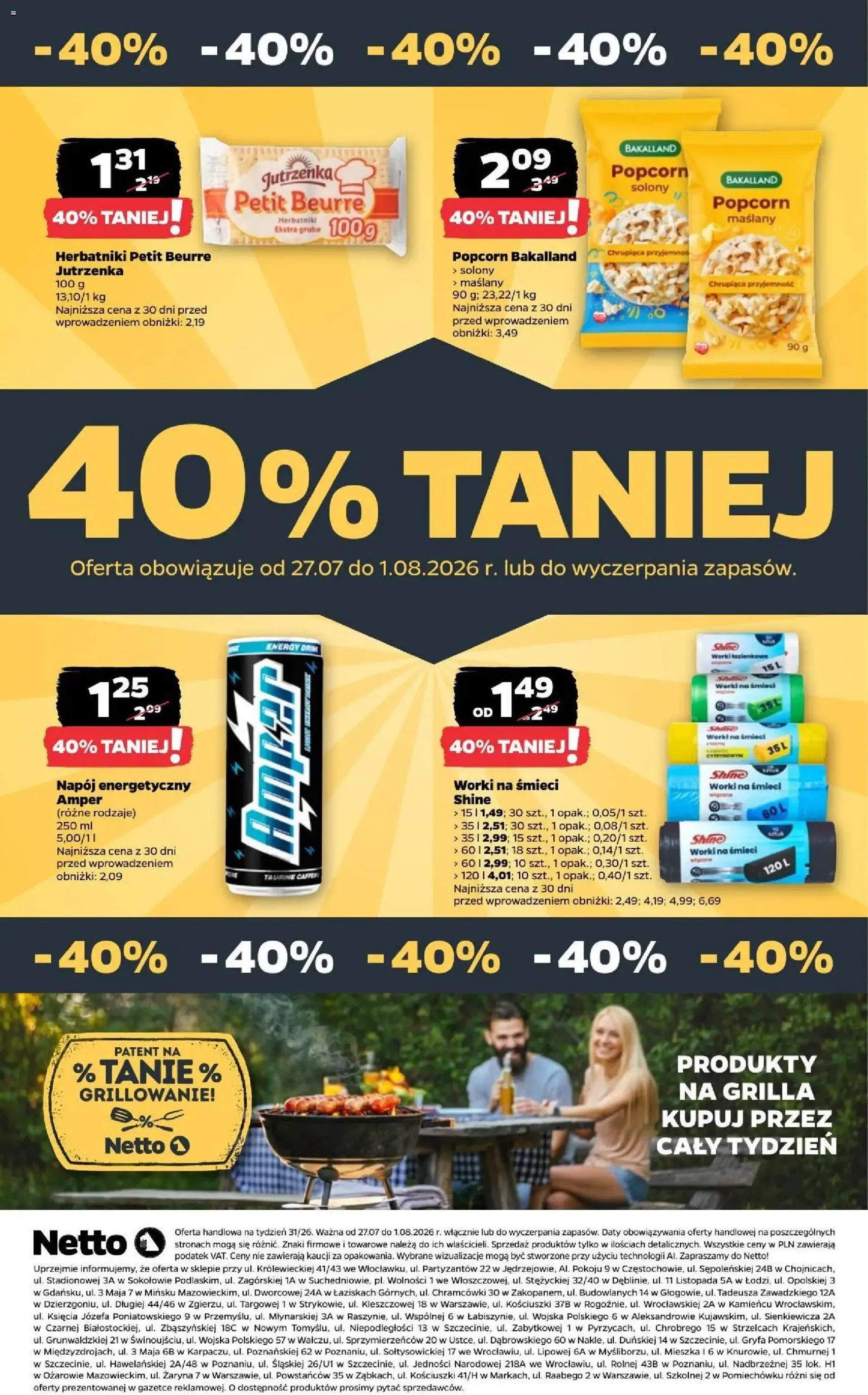 Netto gazetka od poniedziałku - ważny gazetka od 27.07.2026 strona 32 z 33