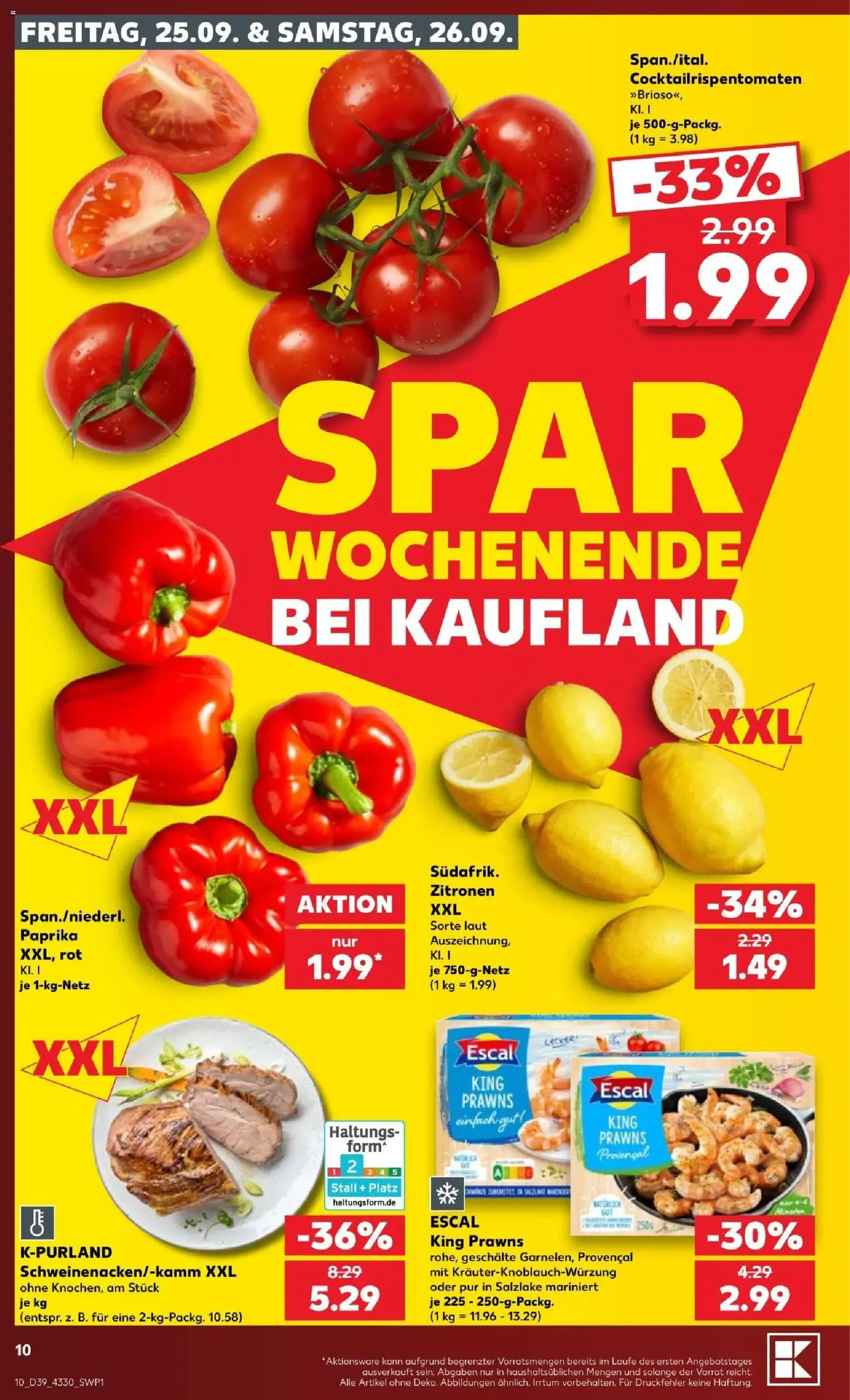Kaufland Prospekt - Gültiger Prospekt ab 24.09.2026, Seite 10 von insgesamt 72