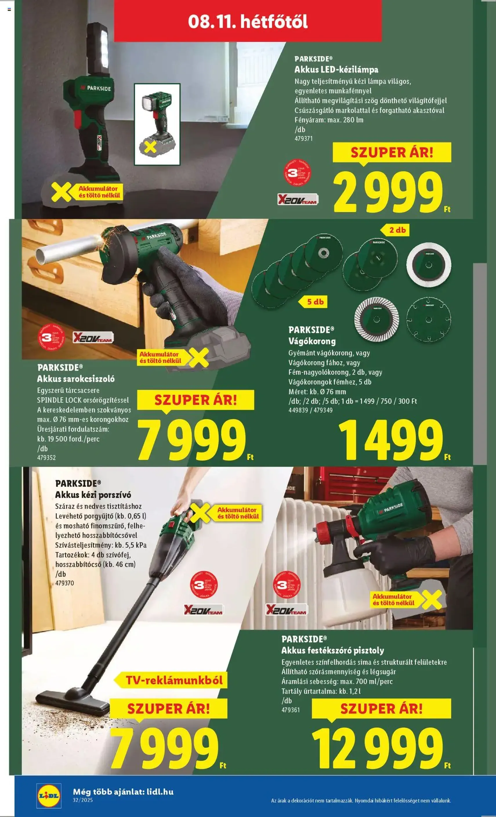Lidl Akciós újság - 2025.08.07. érvényes szórólap 40 oldal 66 oldalból Lidl Akciós újság - 2025.08.07. érvényes szórólap 40 oldal 66 oldalból