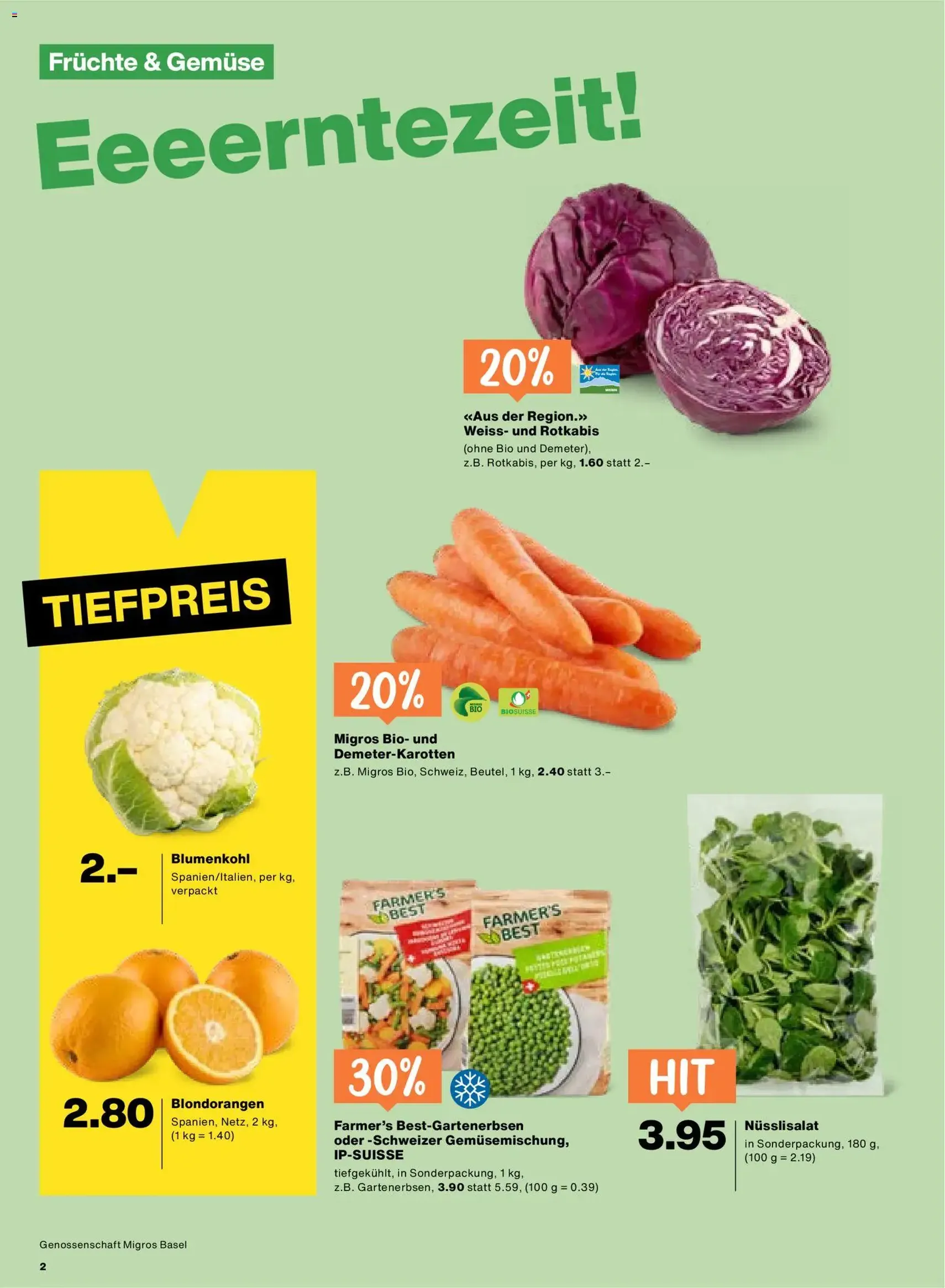 Migros Aktionen - Gültiger Prospekt ab 27.01.2026, Seite 2 von insgesamt 20
