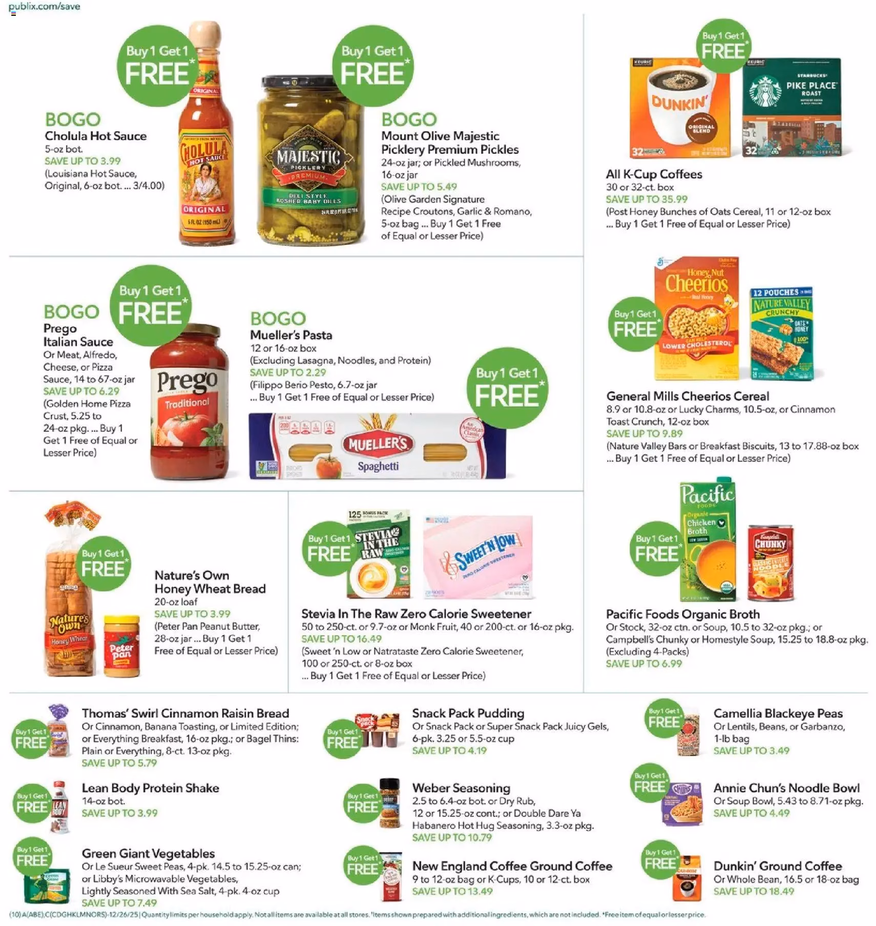 Publix Weekly Ad - valid flyer from 12/26/2025, page 10 of 16