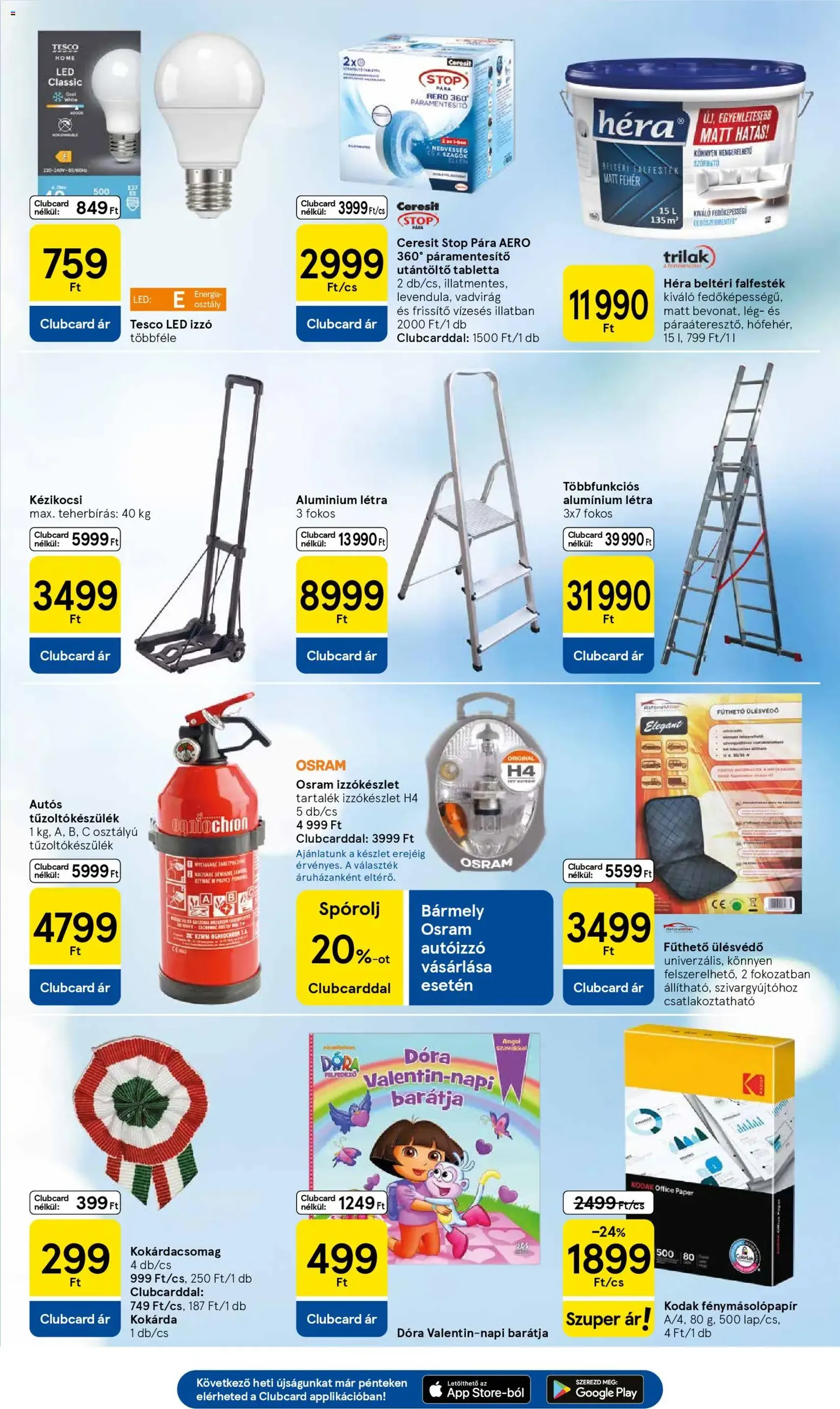 Tesco Hipermarket - Akciós újság - 2026.02.12. érvényes szórólap 33 oldal 36 oldalból