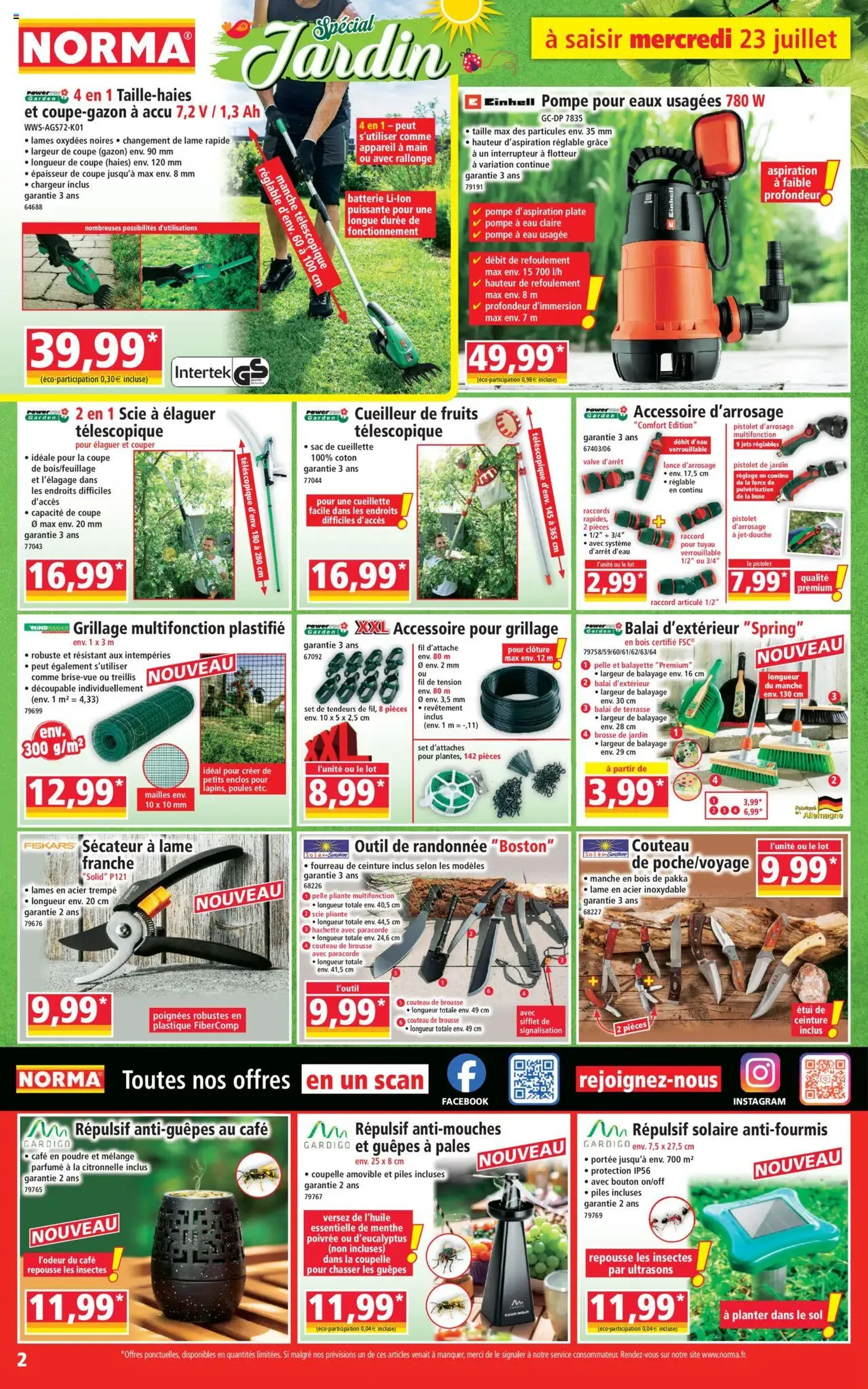 Norma catalogue - brochure valable à partir du 23/07/2025, page 2 sur 12 Norma catalogue - brochure valable à partir du 23/07/2025, page 2 sur 12