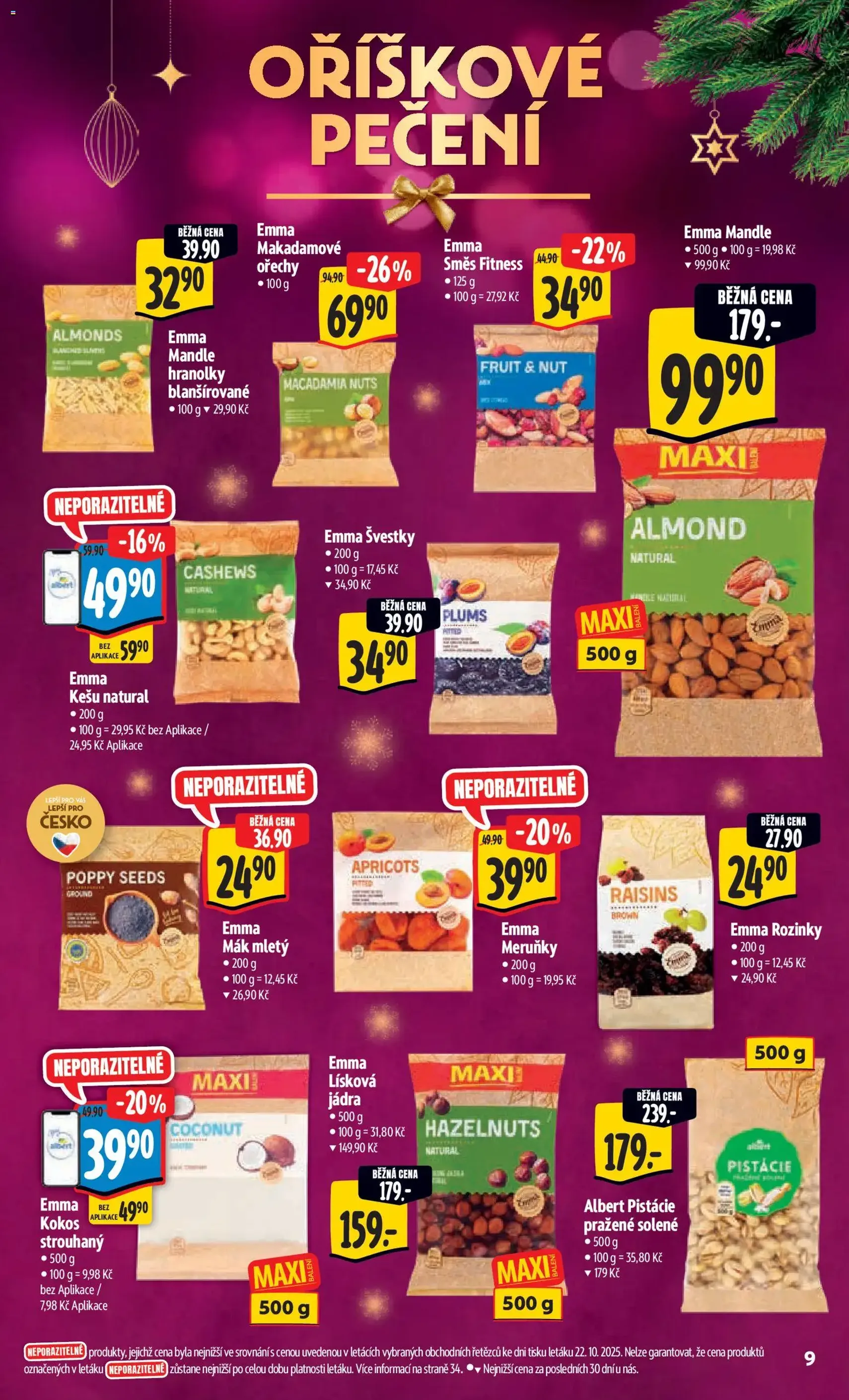 Albert leták - Hypermarket - platný leták od 29.10.2025 strana 15 z 61 Albert leták - Hypermarket - platný leták od 29.10.2025 strana 15 z 61