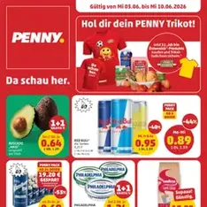 Penny Markt - Flugblatt - Prospekt Vorschau gültig ab 03.06.2026