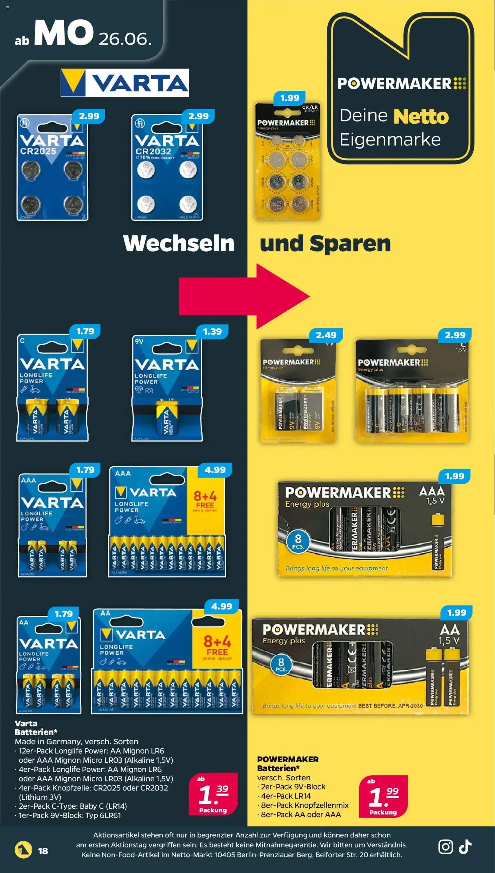 Netto Prospekt - Gültiger Prospekt ab 22.06.2026, Seite 20 von insgesamt 37