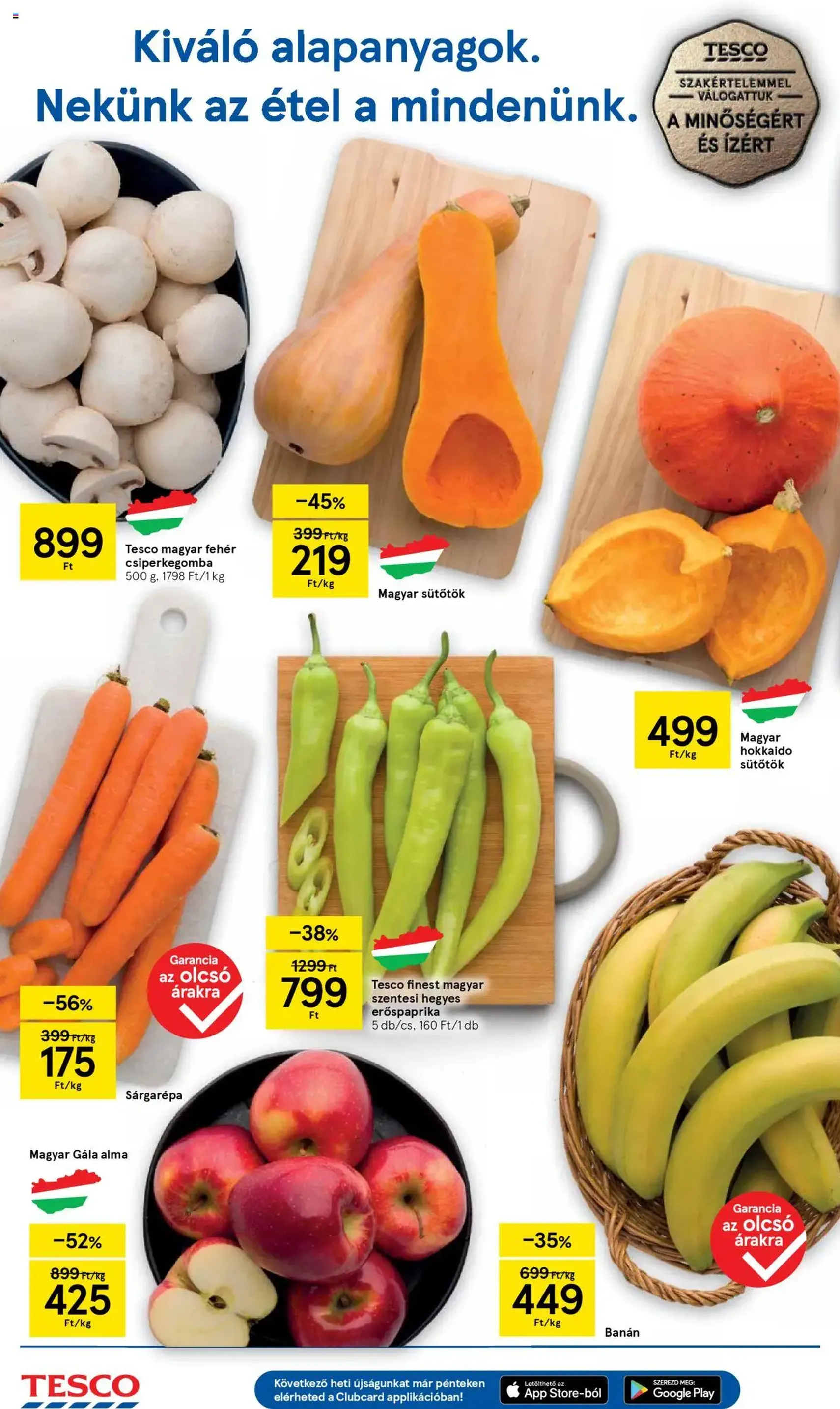 Tesco Hipermarket - Akciós újság - 2025.10.09. érvényes szórólap 2 oldal 32 oldalból