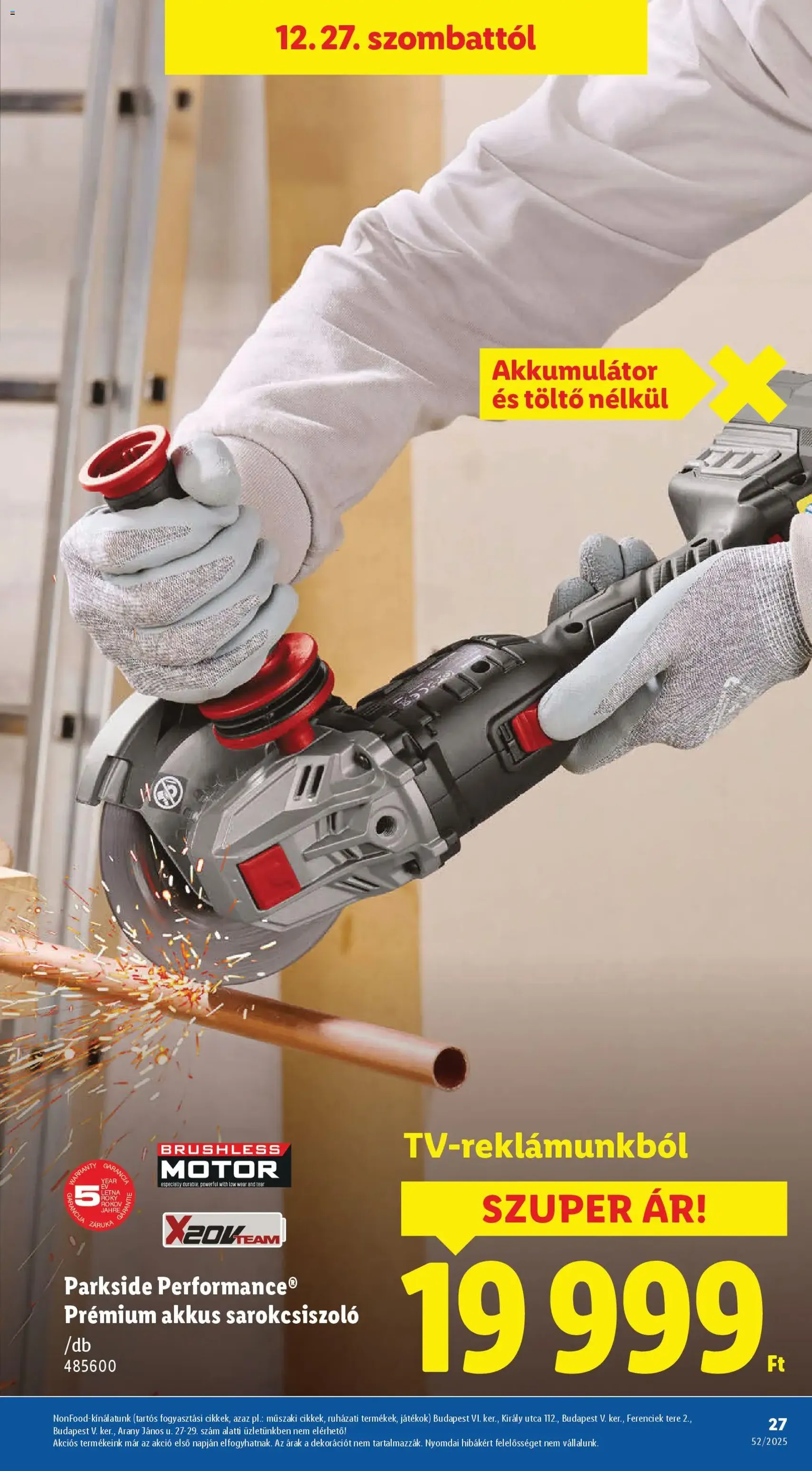 Lidl Akciós újság - 2025.12.27. érvényes szórólap 27 oldal 48 oldalból