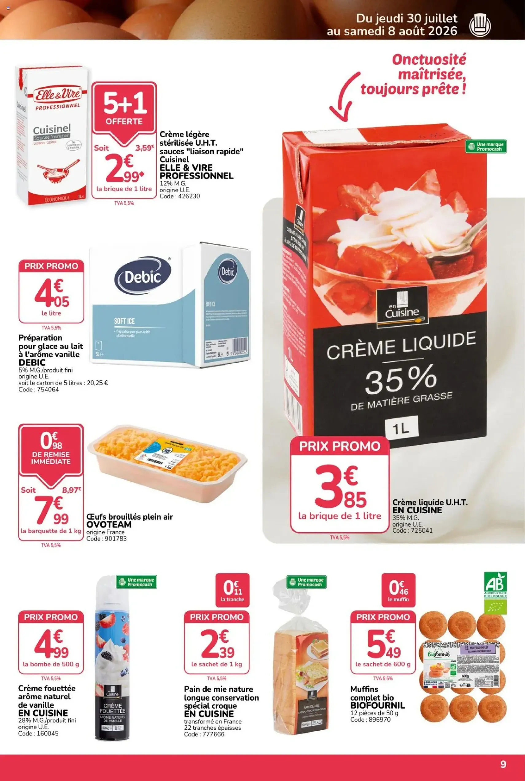 Promocash catalogue - brochure valable à partir du 30/07/2026, page 9 sur 24