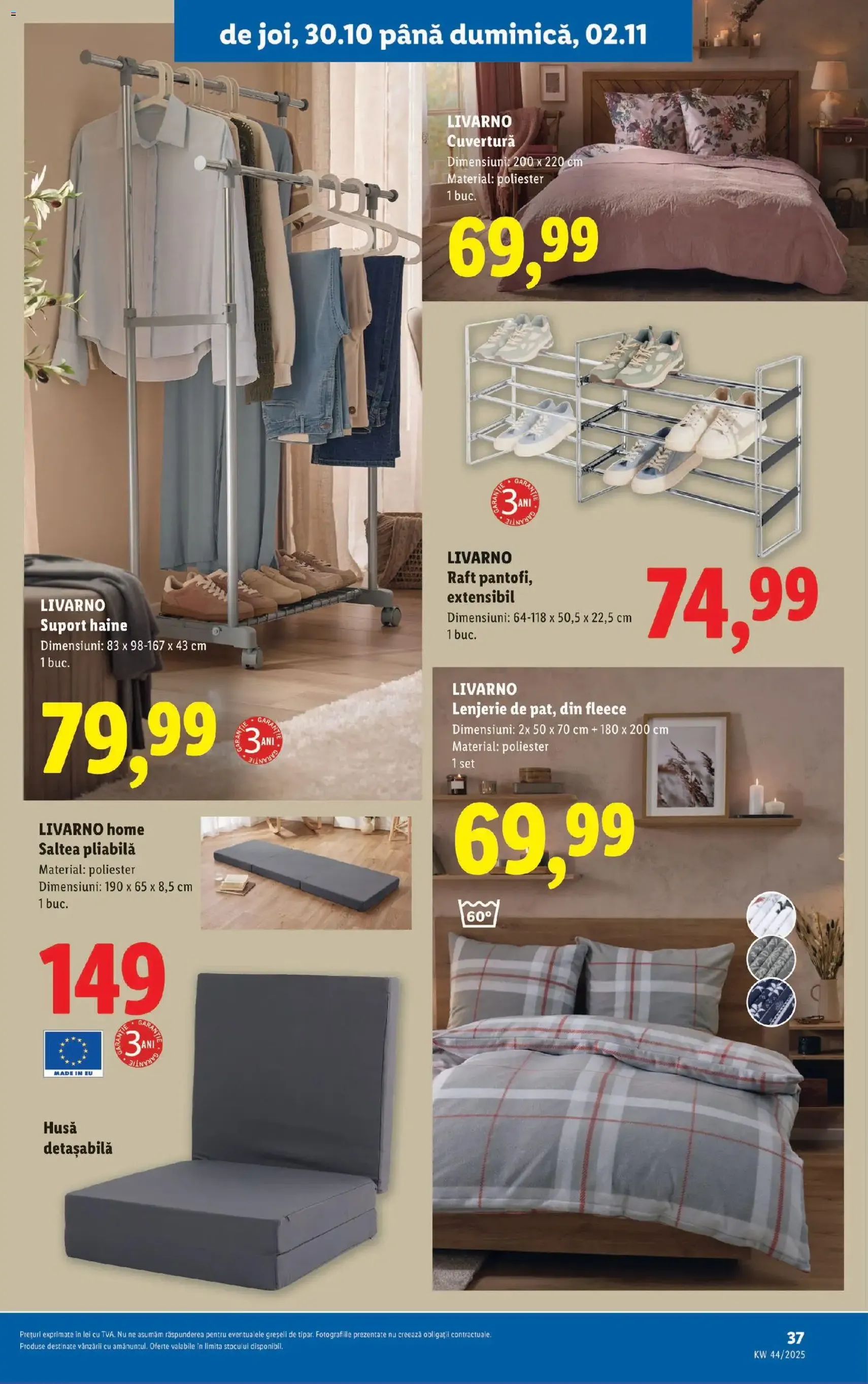 Catalog Lidl - cataloage valabile începând cu 27.10.2025 pagina 37 din 40 Catalog Lidl - cataloage valabile începând cu 27.10.2025 pagina 37 din 40
