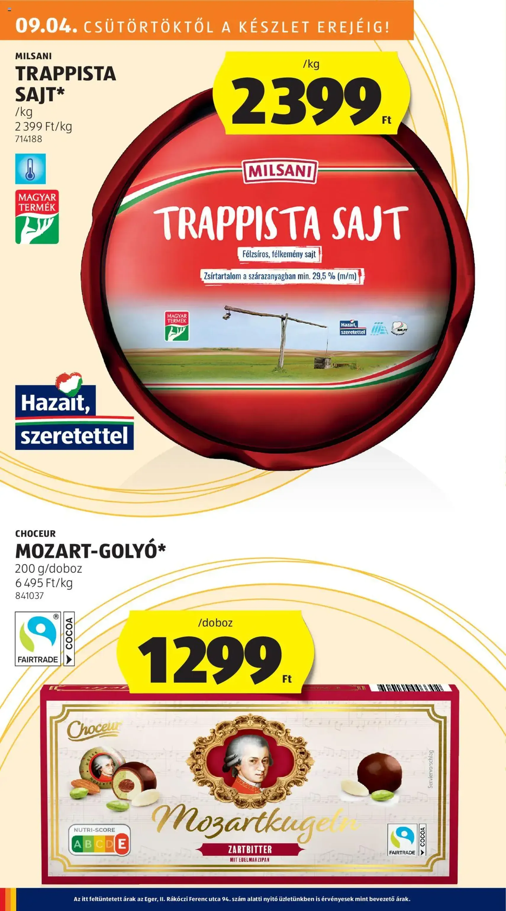 Aldi Akciós újság - 2025.09.04. érvényes szórólap 4 oldal 45 oldalból Aldi Akciós újság - 2025.09.04. érvényes szórólap 4 oldal 45 oldalból