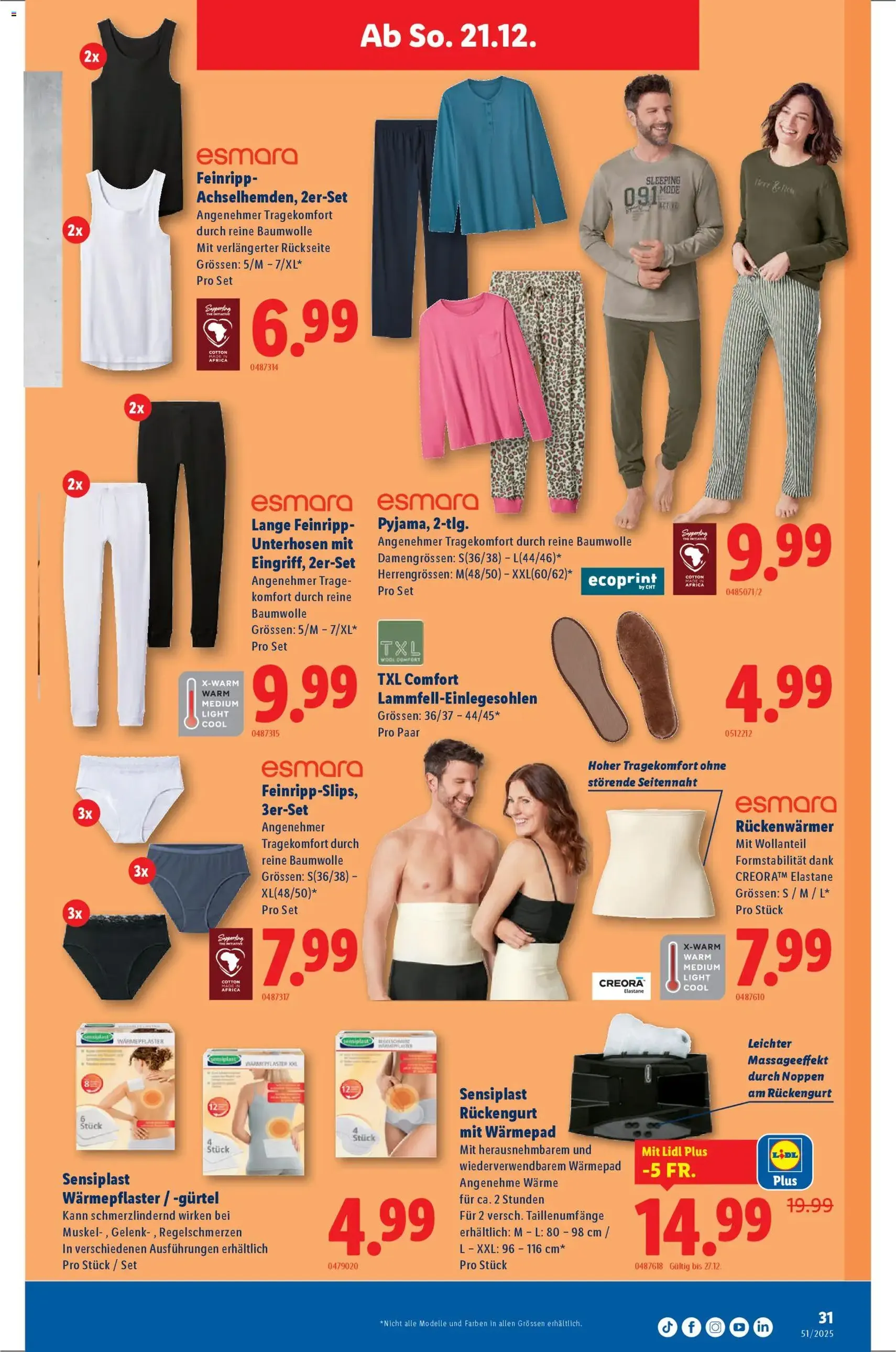 Lidl Aktionen - Gültiger Prospekt ab 18.12.2025, Seite 31 von insgesamt 32