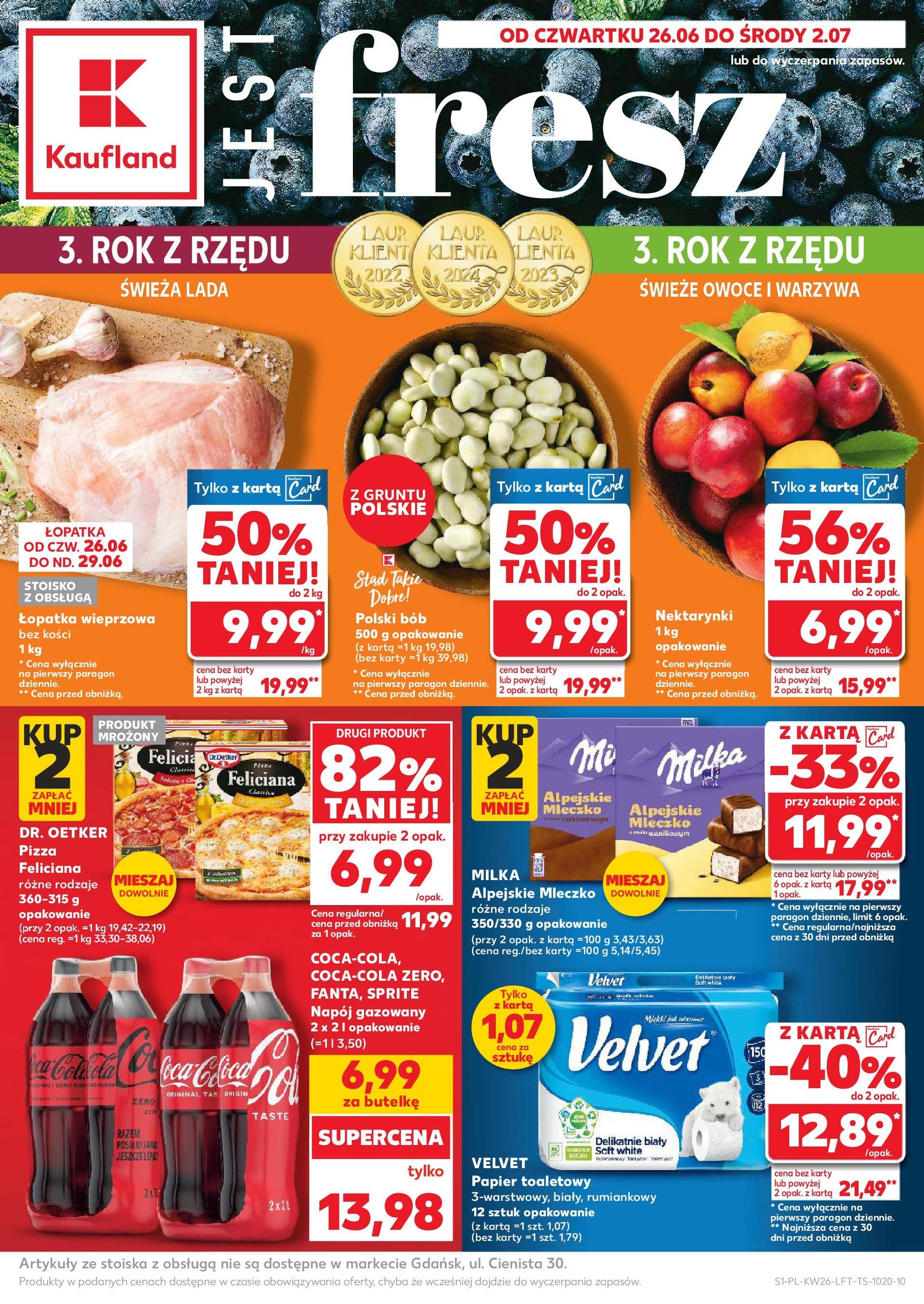 Kaufland gazetka - ważny gazetka od 26.06.2025 strona 1 z 51 Kaufland gazetka - ważny gazetka od 26.06.2025 strona 1 z 51