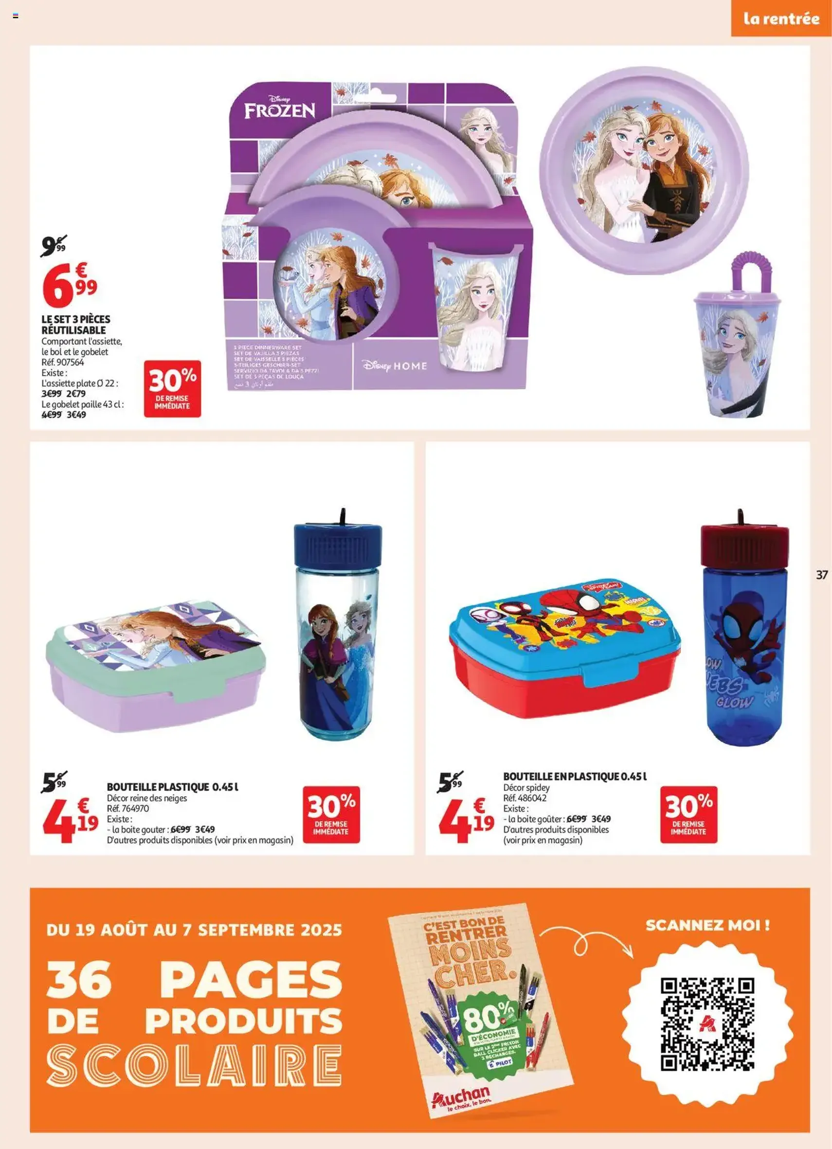 Auchan prospectus - brochure valable à partir du 19/08/2025, page 37 sur 46 Auchan prospectus - brochure valable à partir du 19/08/2025, page 37 sur 46