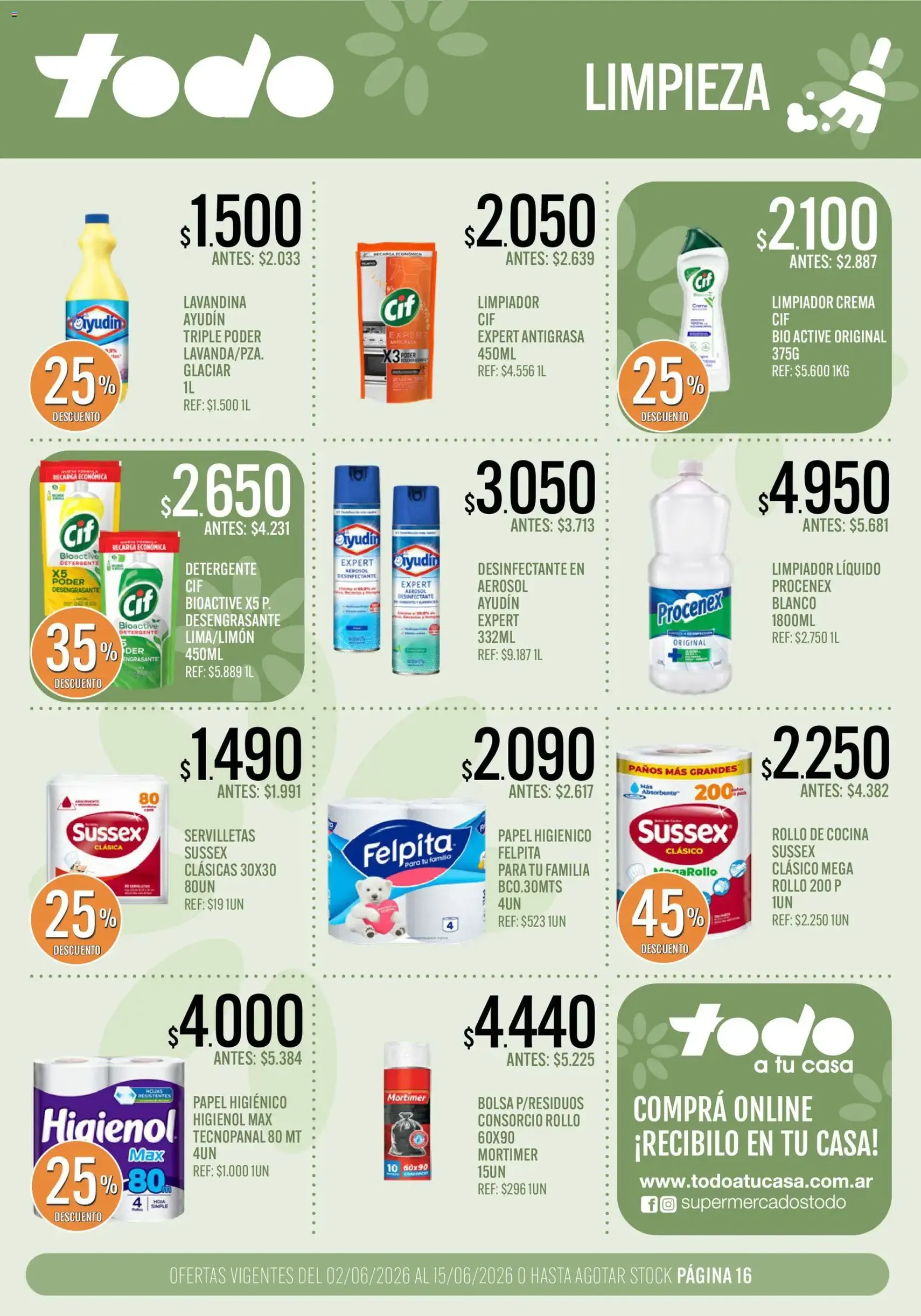 Supermercados TODO - Ofertas - folleto válido desde 02/06/2026 página 16 de 20