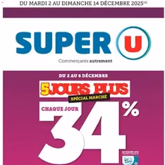 Super U - Les prix bas de la semaine - Prévisualisation du catalogue valable à partir du 02/12/2025
