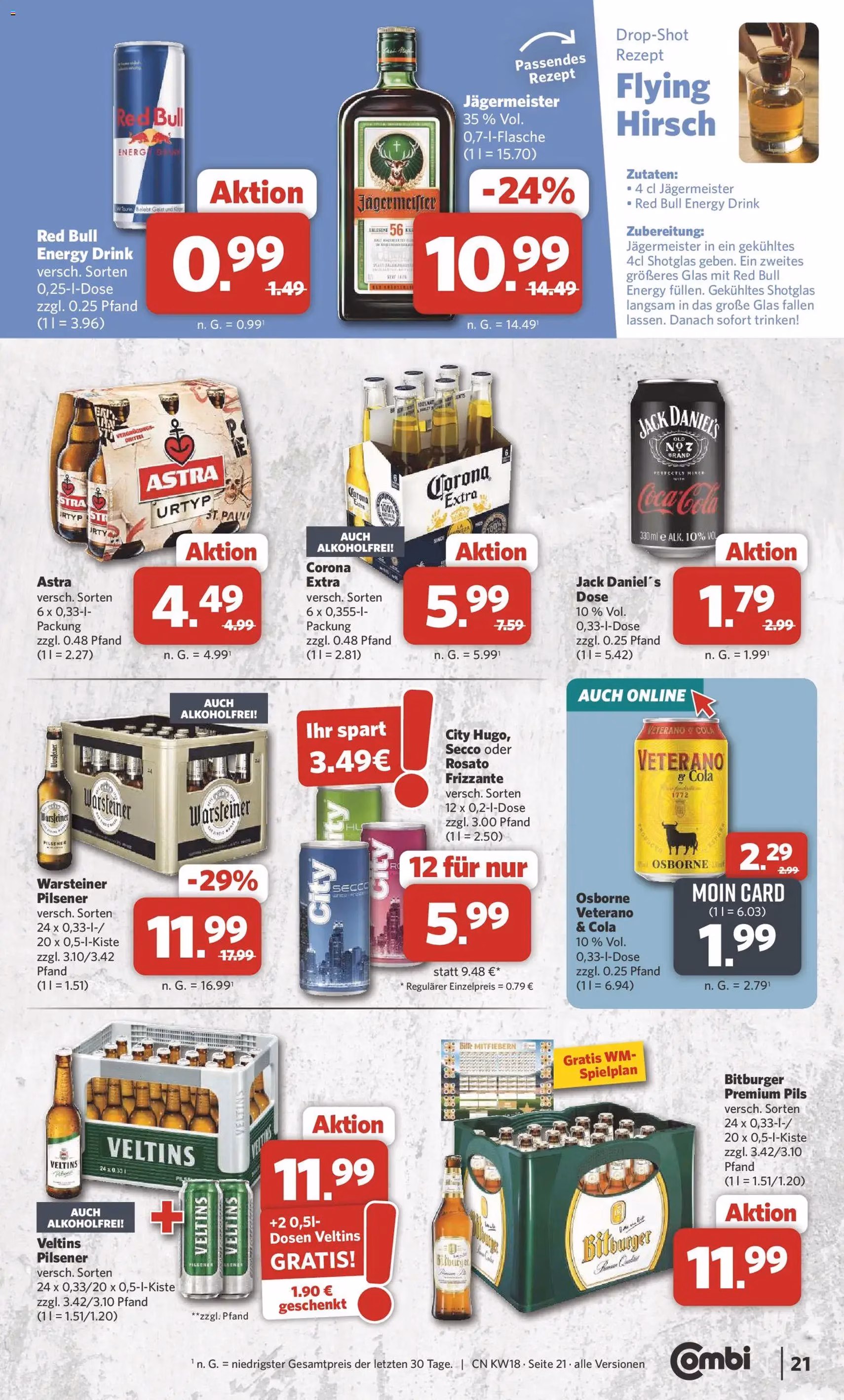 Combi Prospekt - Gültiger Prospekt ab 27.04.2026, Seite 21 von insgesamt 37