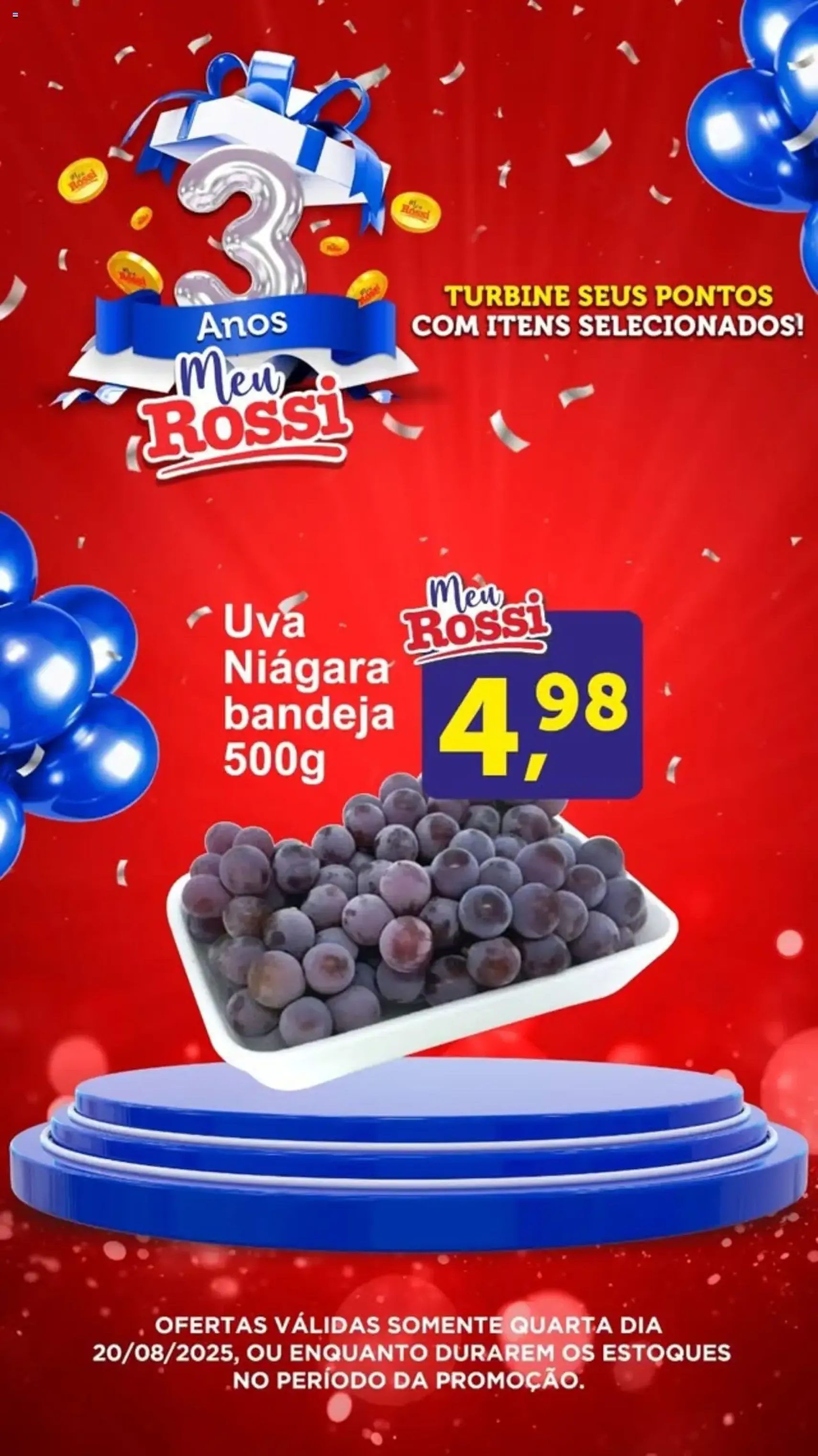 Rossi Supermercados - Ofertas da semana - folheto válido a partir de 20/08/2025 página 2 de 4