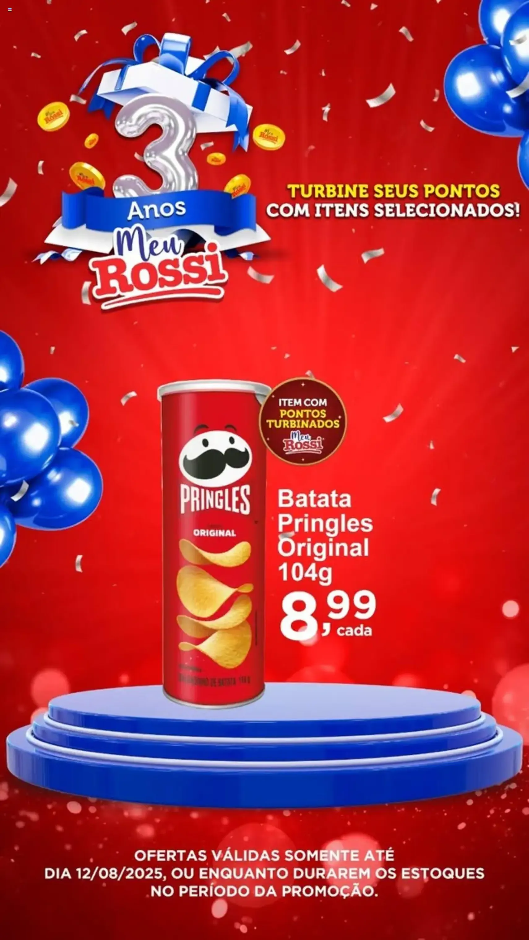 Rossi Supermercados - Ofertas da semana - folheto válido a partir de 08/08/2025 página 1 de 4