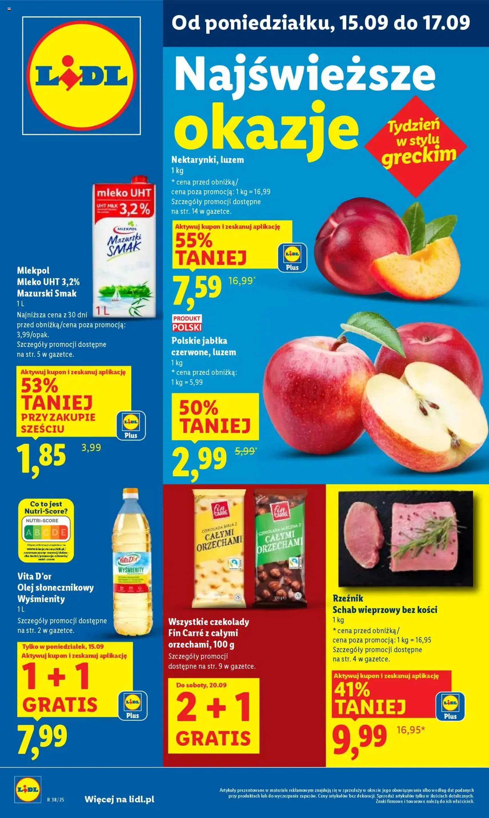 Lidl Gazetka - ważny gazetka od 15.09.2025 strona 1 z 66 Lidl Gazetka - ważny gazetka od 15.09.2025 strona 1 z 66