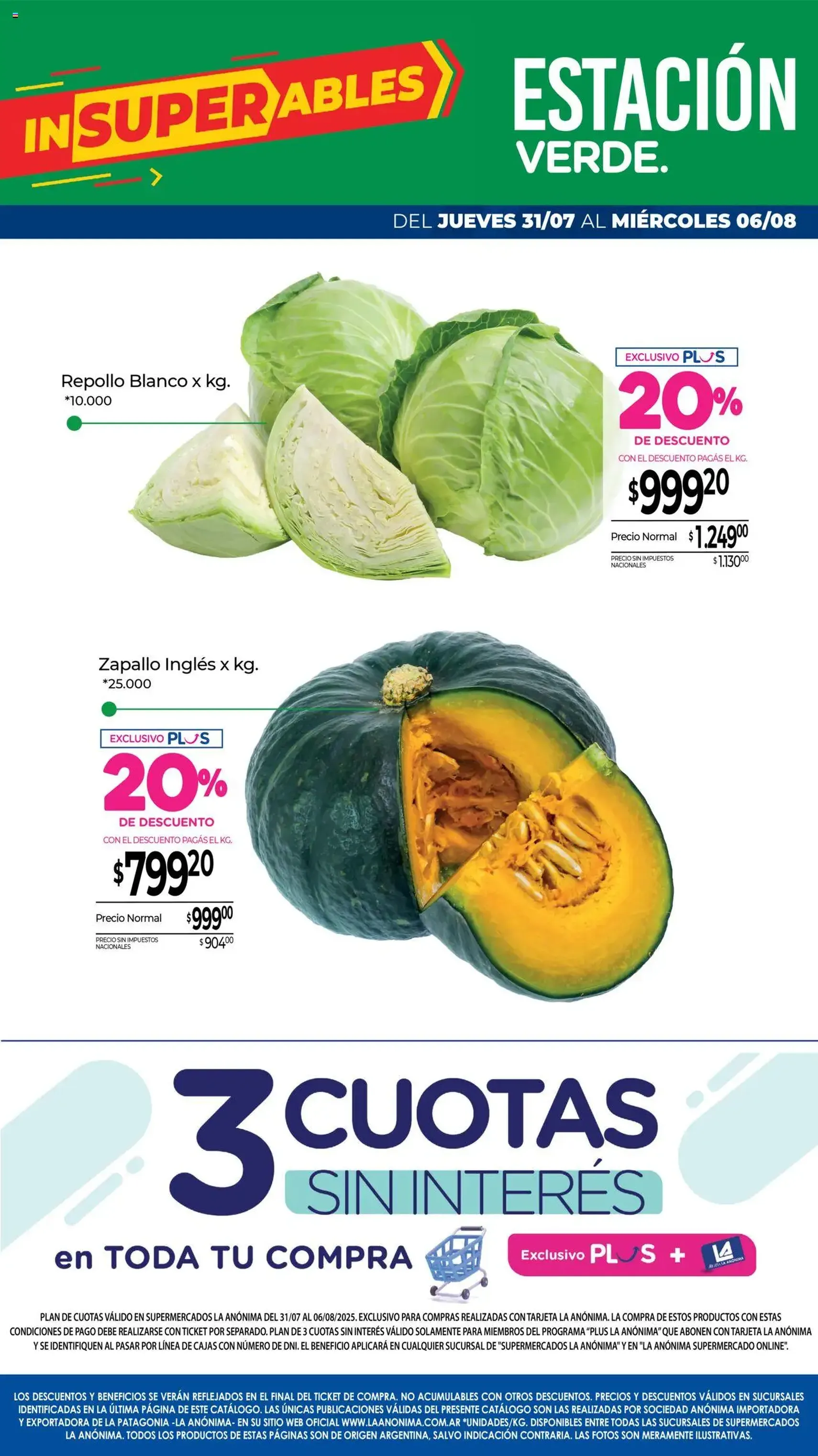 La Anonima catálogo - folleto válido desde 31/07/2025 página 5 de 7 La Anonima catálogo - folleto válido desde 31/07/2025 página 5 de 7
