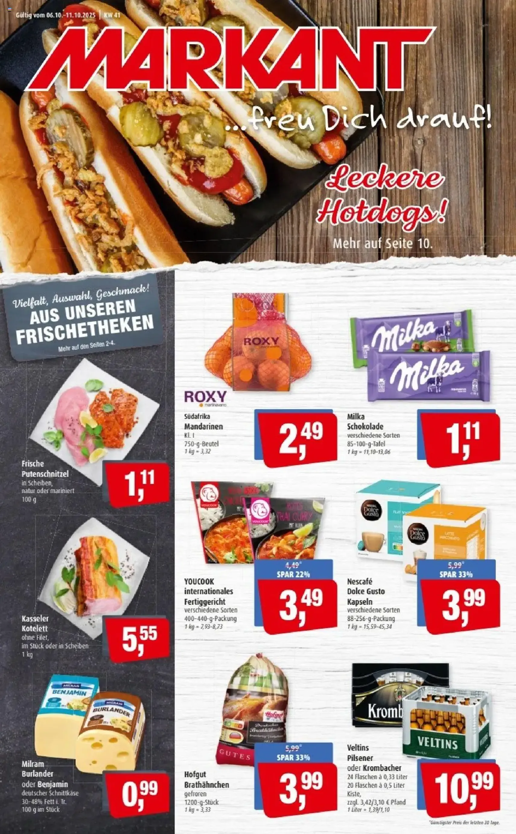 Markant Prospekt - Gültiger Prospekt ab 06.10.2025, Seite 1 von insgesamt 14