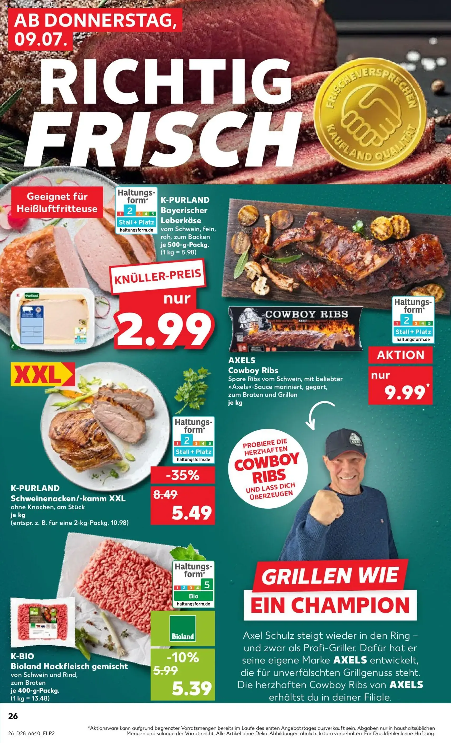 Kaufland Prospekt - Gültiger Prospekt ab 09.07.2026, Seite 26 von insgesamt 52