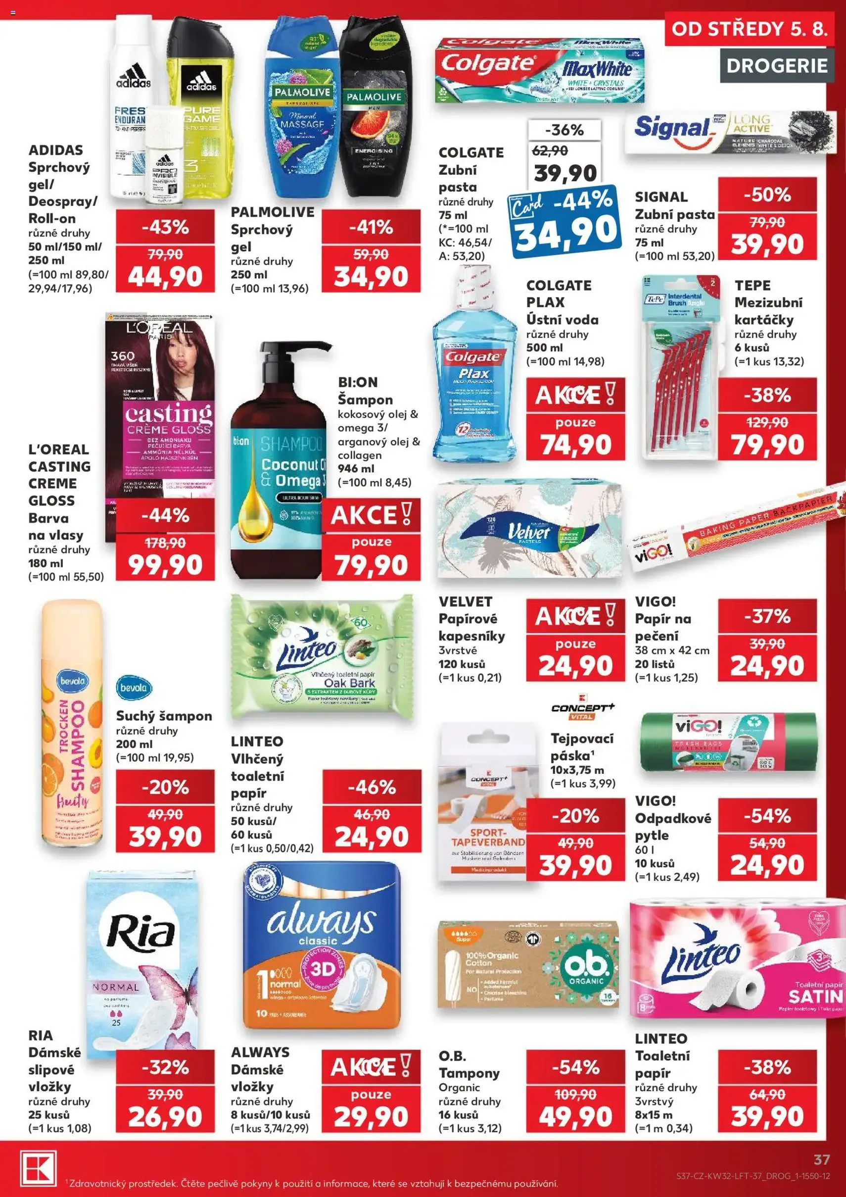 Kaufland leták - platný leták od 05.08.2026 strana 37 z 54
