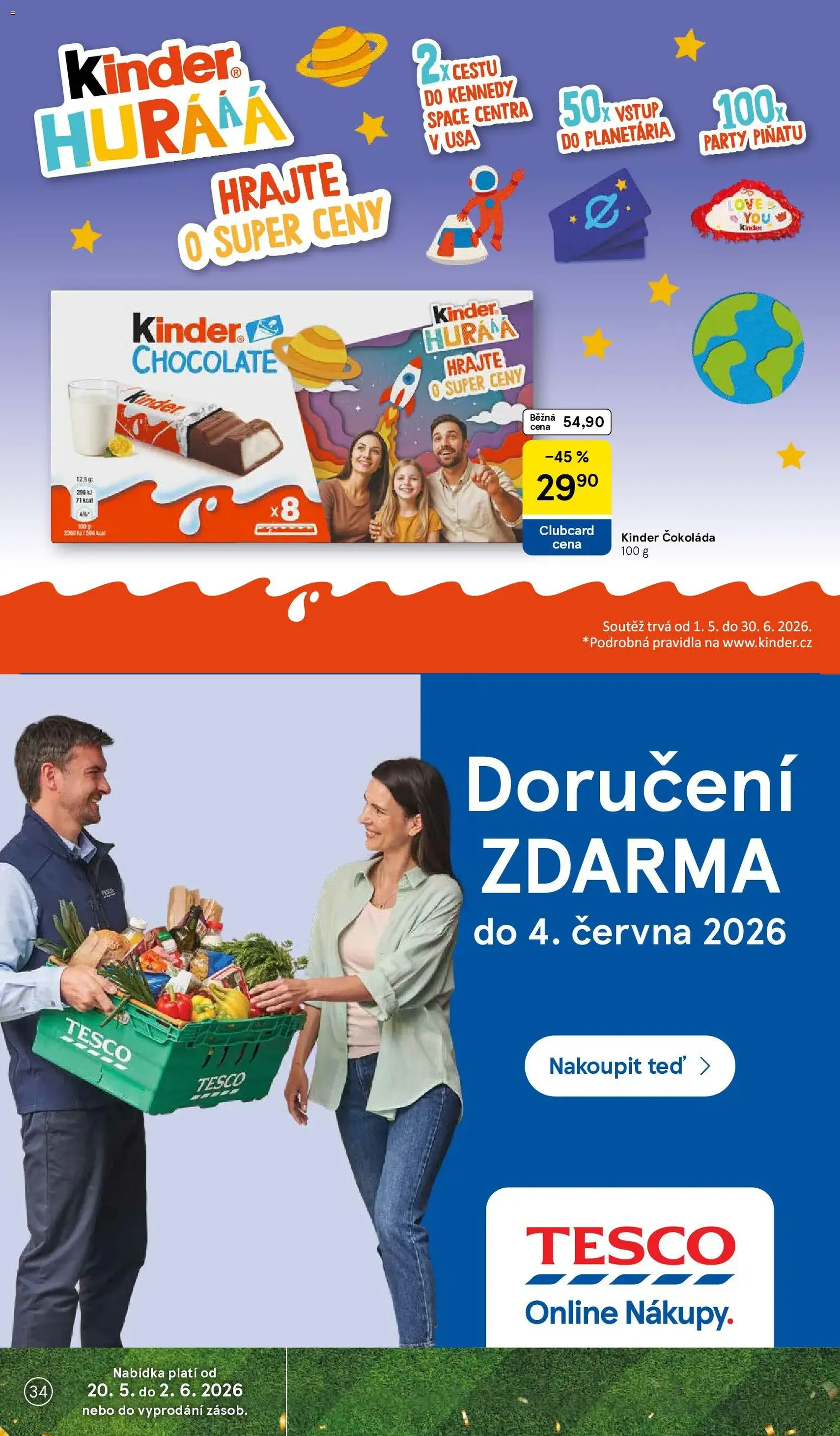 Tesco leták - Hypermarket - platný leták od 27.05.2026 strana 34 z 37