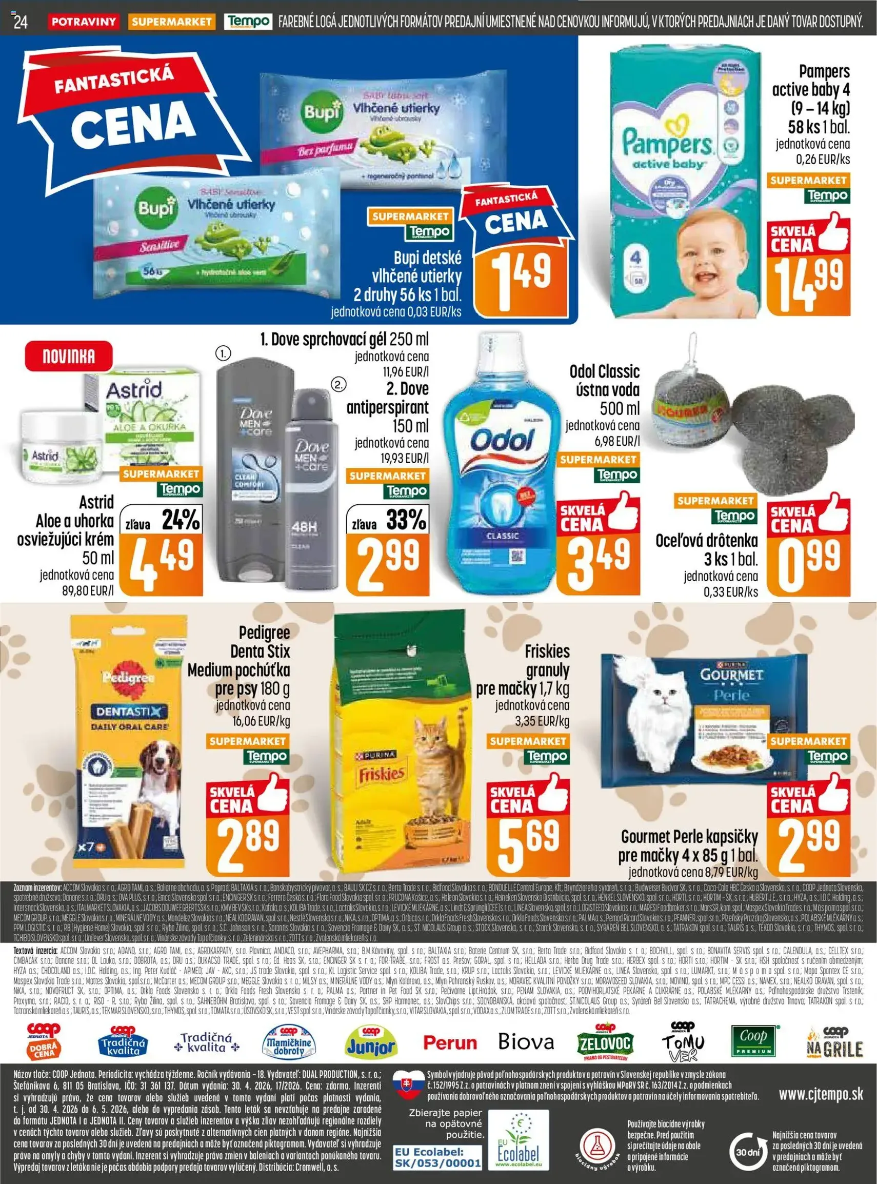 COOP Jednota leták - platný leták od 30.04.2026 strana 24 z 28