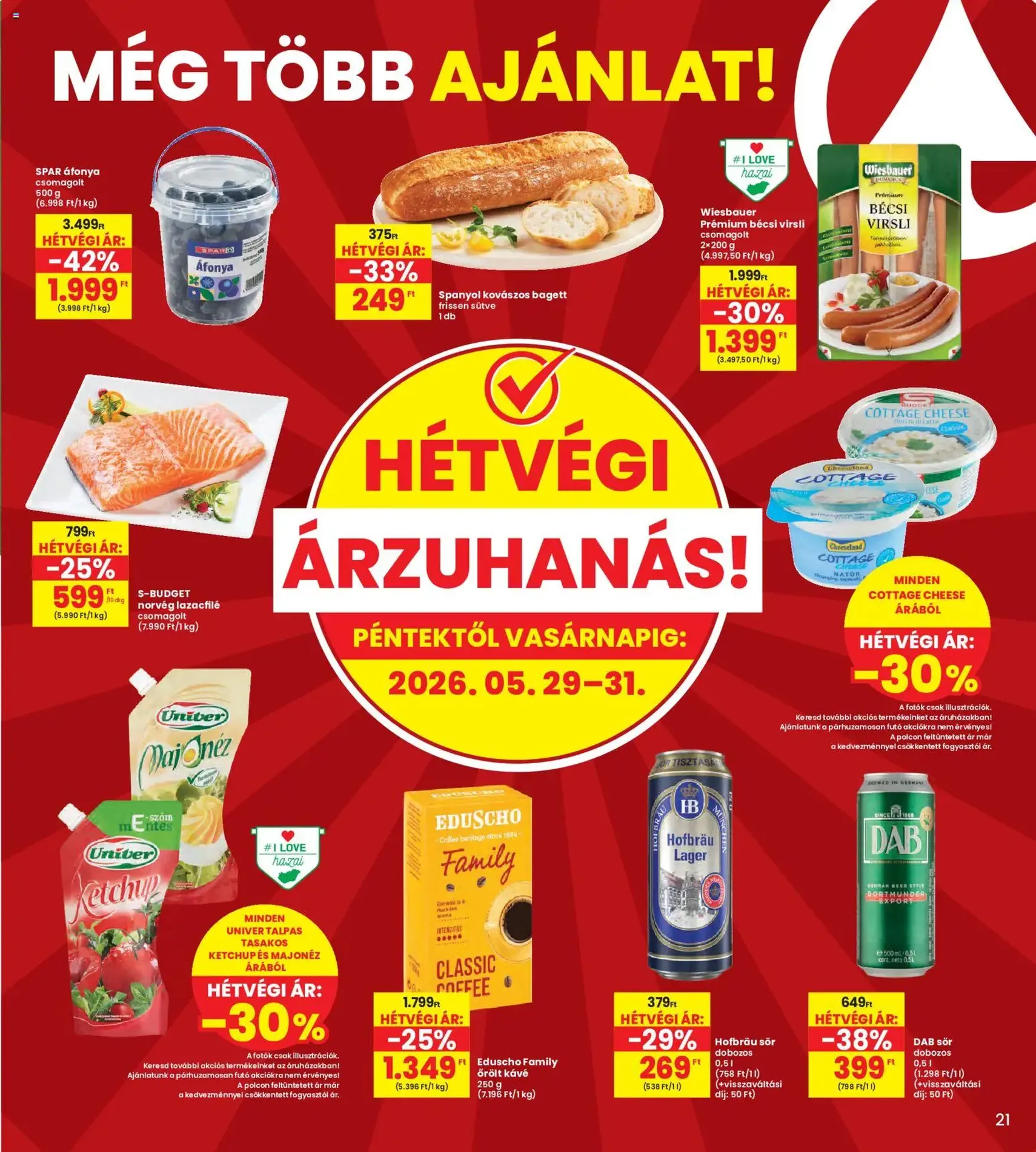 Interspar akciós újság - 2026.05.28. érvényes szórólap 21 oldal 21 oldalból