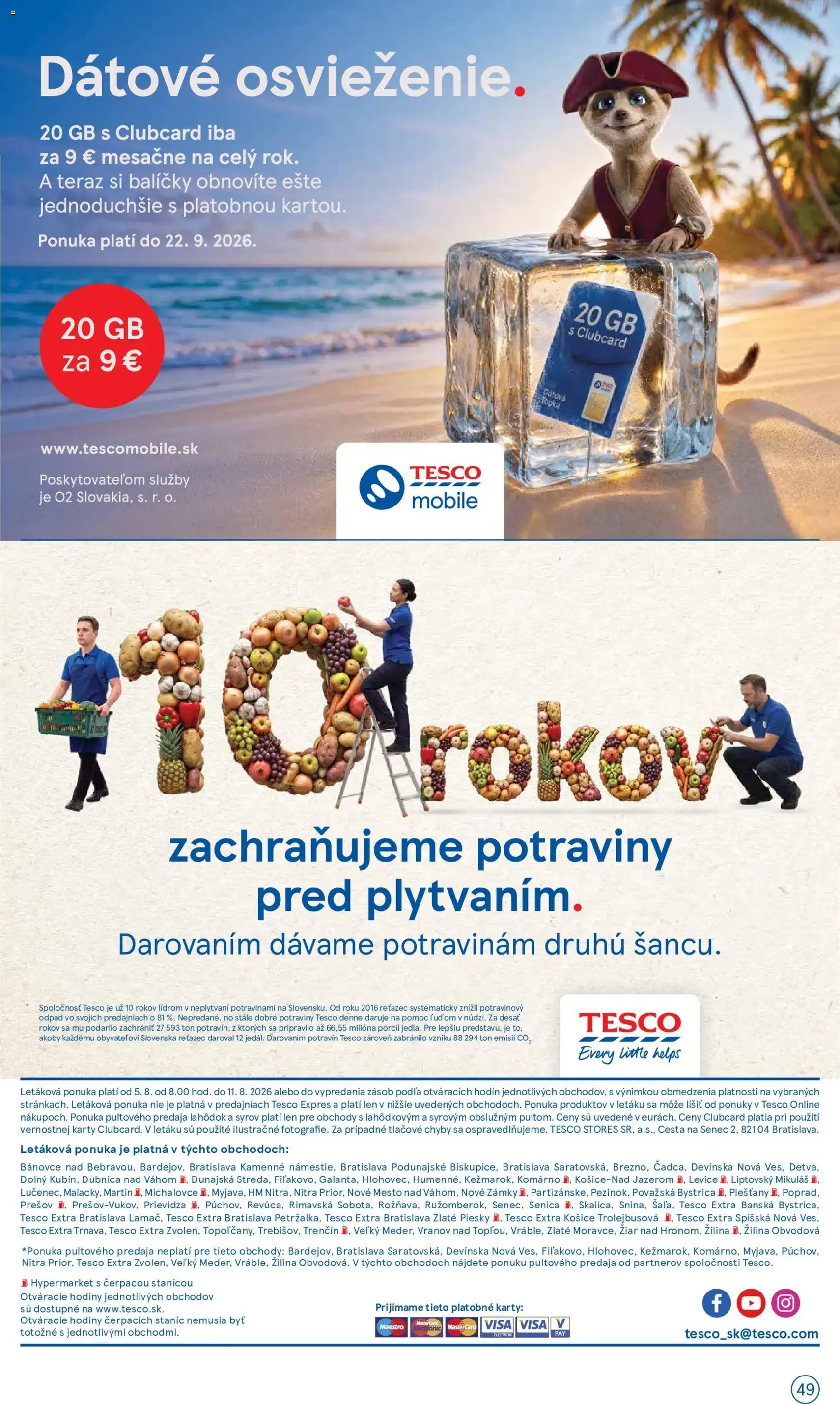 Tesco Hypermarket - leták - platný leták od 05.08.2026 strana 49 z 52