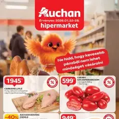 Auchan Akciós újság - szórólap előnézete érvényes 2026.01.22. -tól
