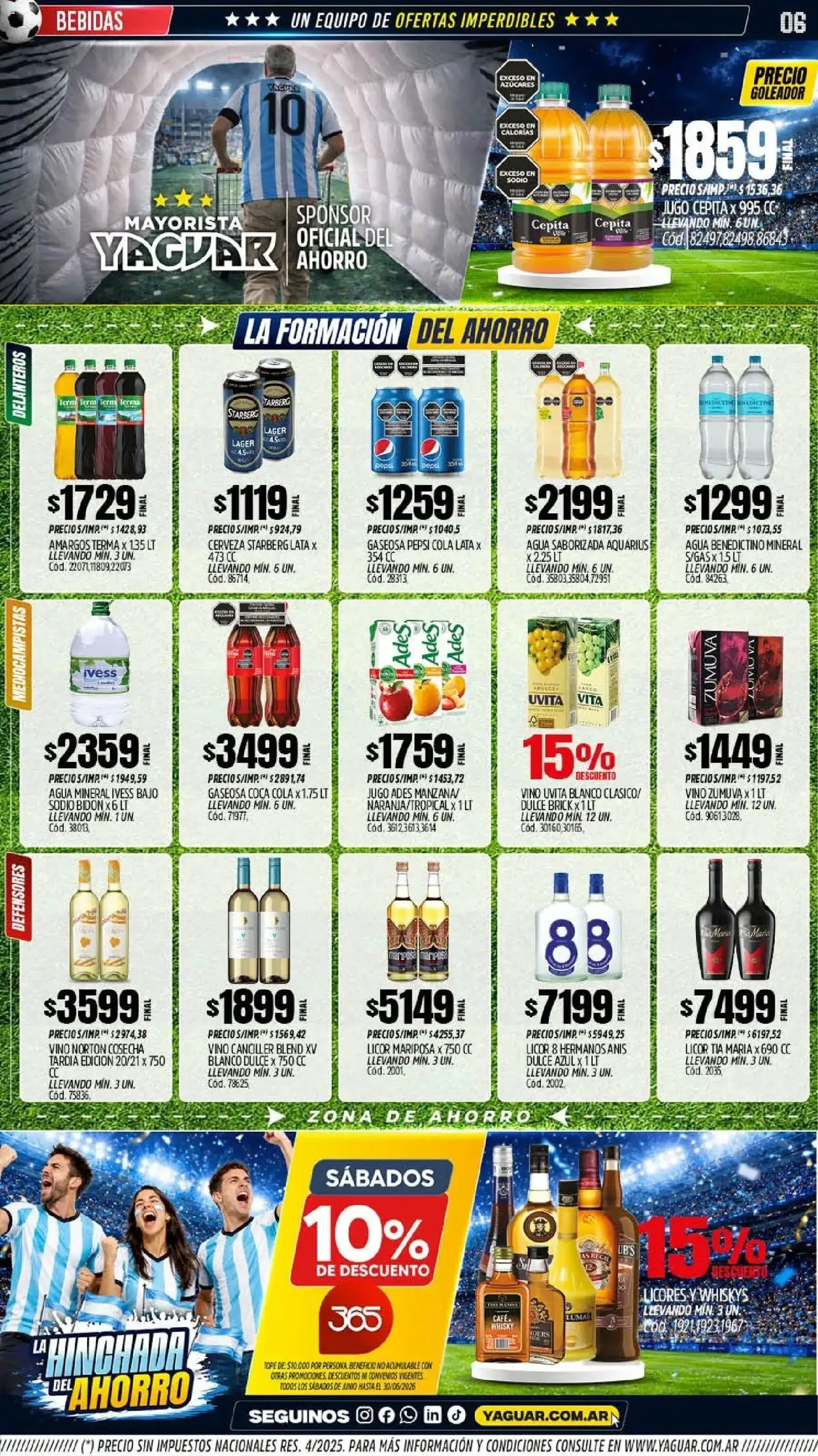Yaguar catálogo - folleto válido desde 01/06/2026 página 6 de 21
