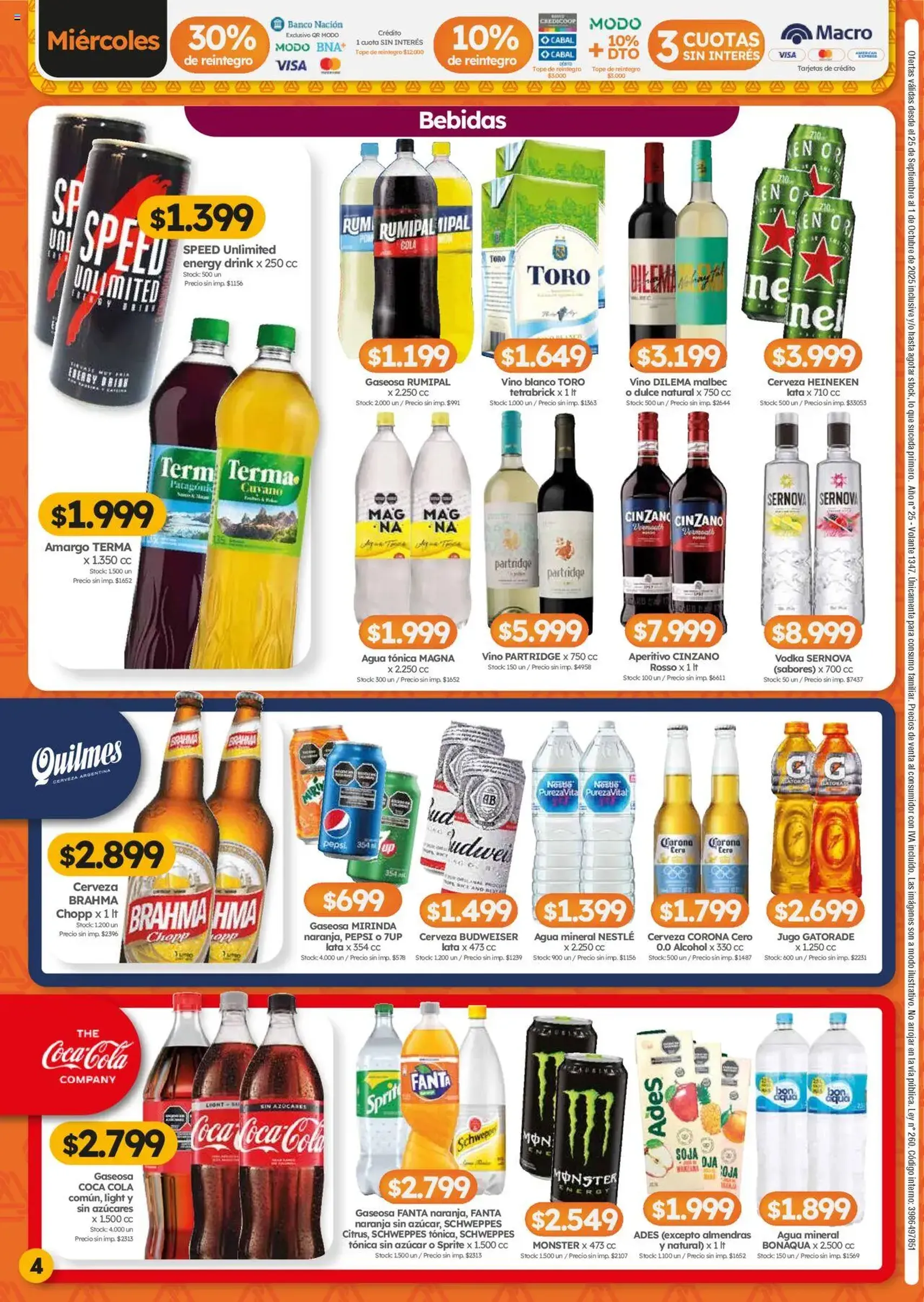 Cordiez ofertas - folleto válido desde 25/09/2025 página 4 de 8 Cordiez ofertas - folleto válido desde 25/09/2025 página 4 de 8