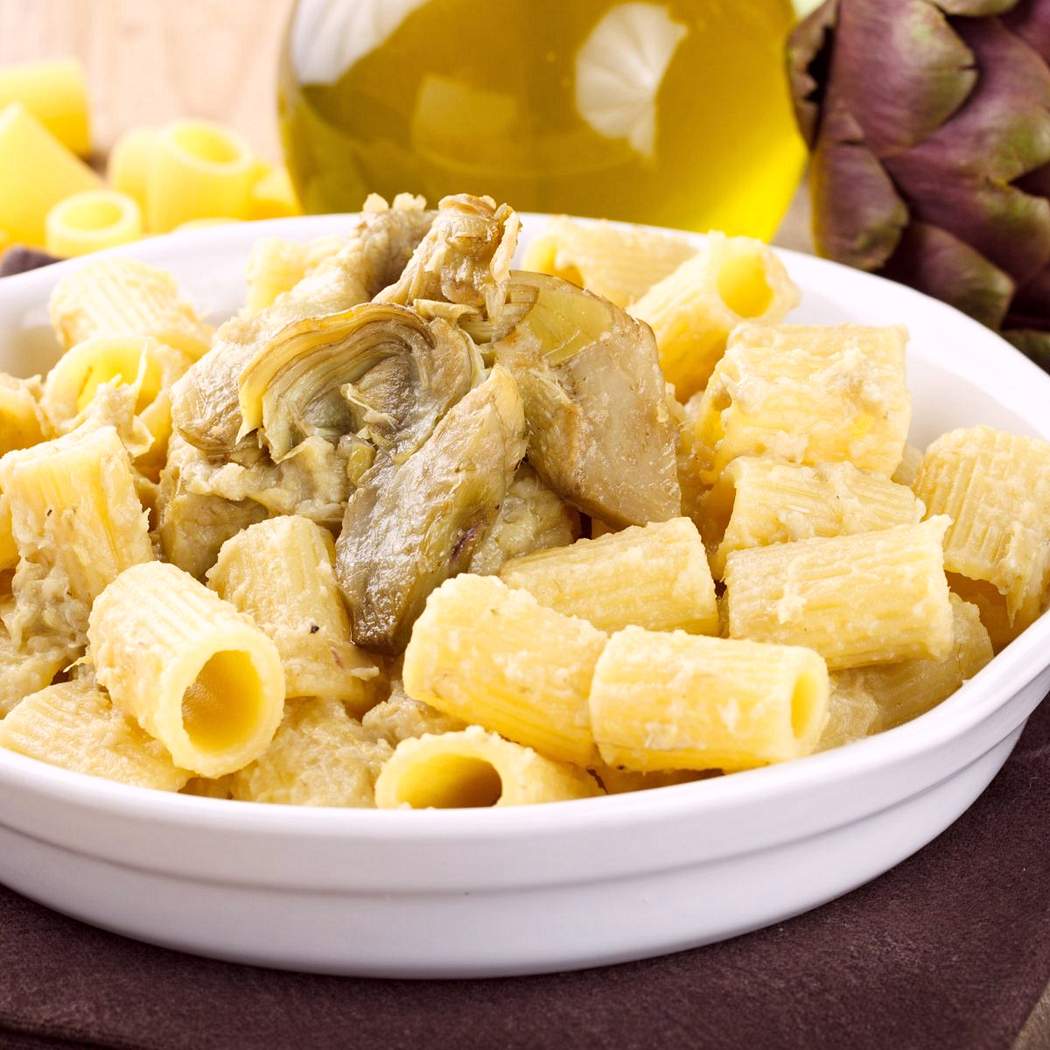 Pasta con Carciofi