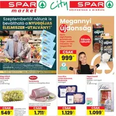 Spar Market Akciós újság - szórólap előnézete érvényes 2025.09.04. -tól