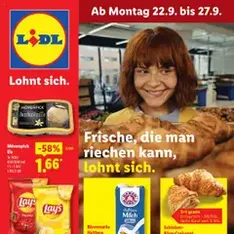 Lidl Prospekt - Prospekt Vorschau gültig ab 22.09.2025