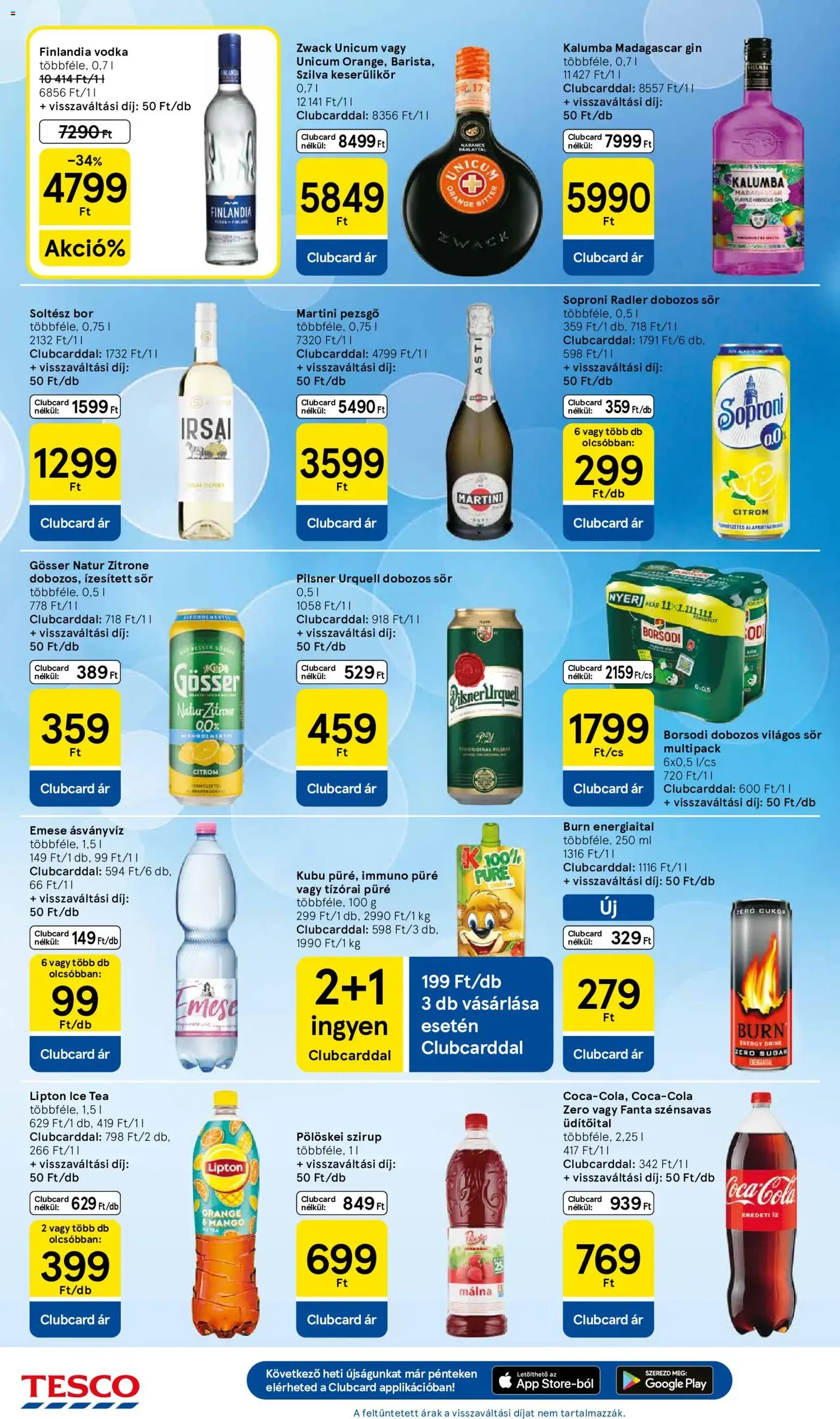 Tesco aktuális akciós újság - 2026.08.06. érvényes szórólap 6 oldal 32 oldalból
