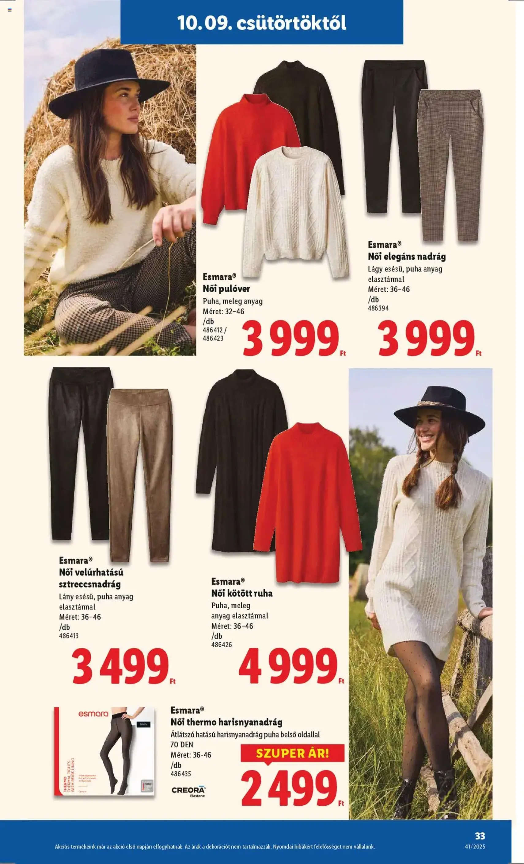 Lidl Akciós újság - 2025.10.09. érvényes szórólap 33 oldal 64 oldalból
