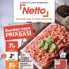 Netto catalogue - Prévisualisation du catalogue valable à partir du 23/09/2025