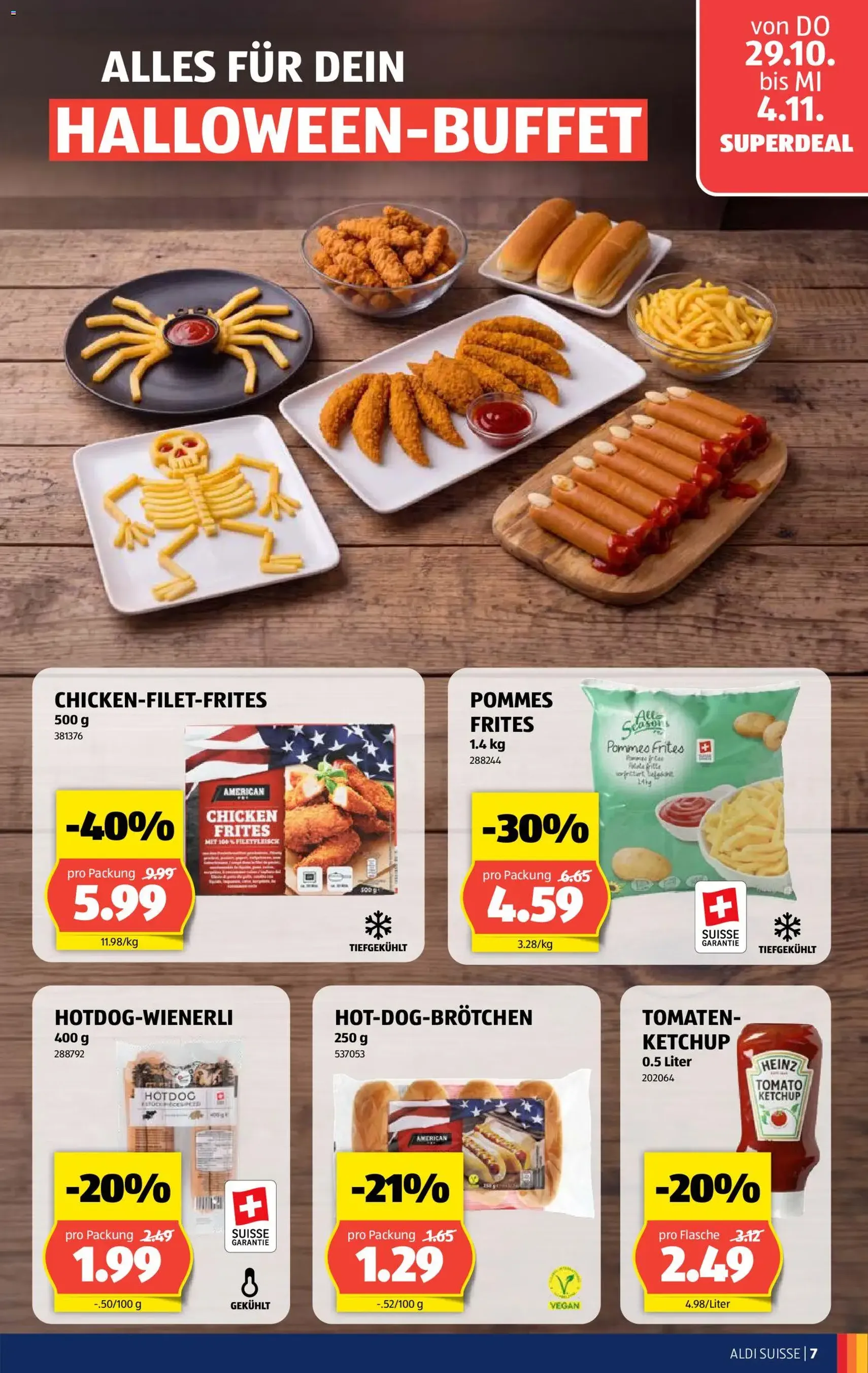 Aldi aktionen - Gültiger Prospekt ab 29.10.2026, Seite 7 von insgesamt 38